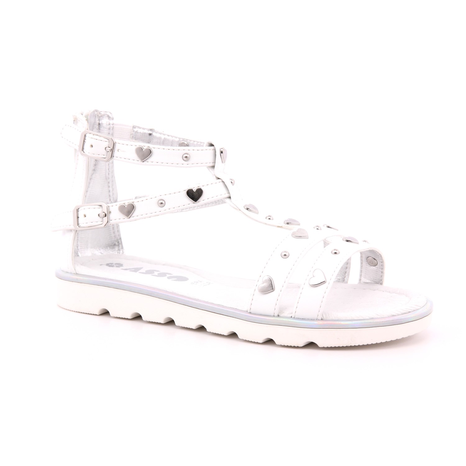 Sandalo Asso Bambina Bianco Sandalo Asso Bambina Bianco Scarpe 600 - AG16206A