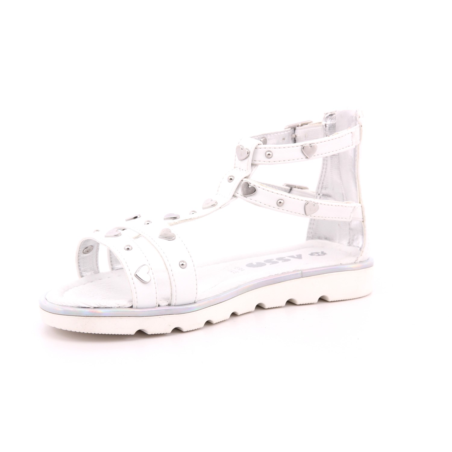 Sandalo Asso Bambina Bianco Sandalo Asso Bambina Bianco Scarpe 600 - AG16206A