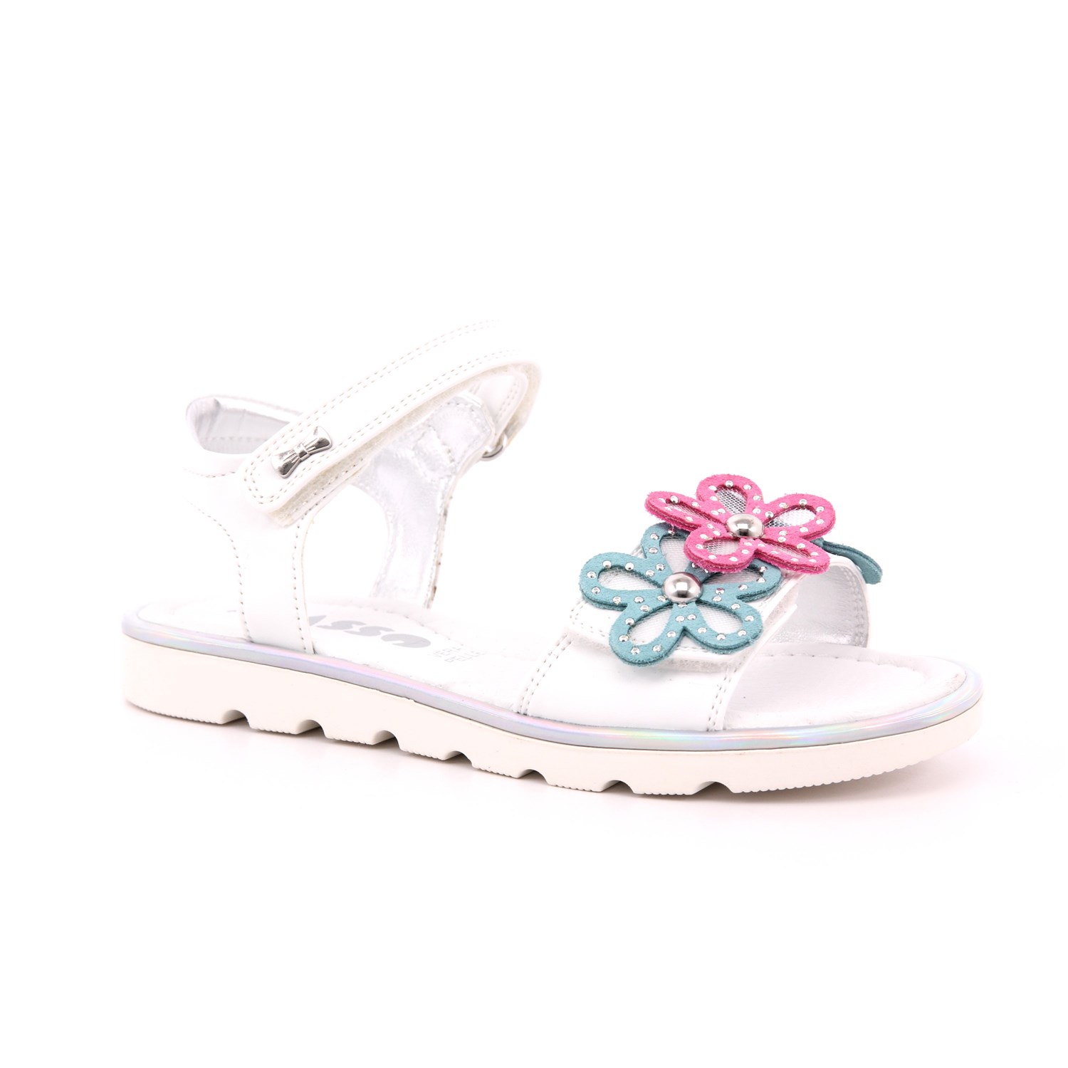 Sandalo Asso Bambina Bianco Sandalo Asso Bambina Bianco Scarpe 601 - AG16203A