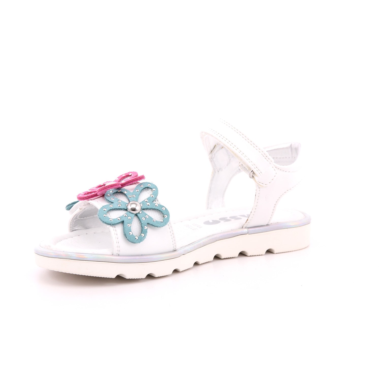 Sandalo Asso Bambina Bianco Sandalo Asso Bambina Bianco Scarpe 601 - AG16203A
