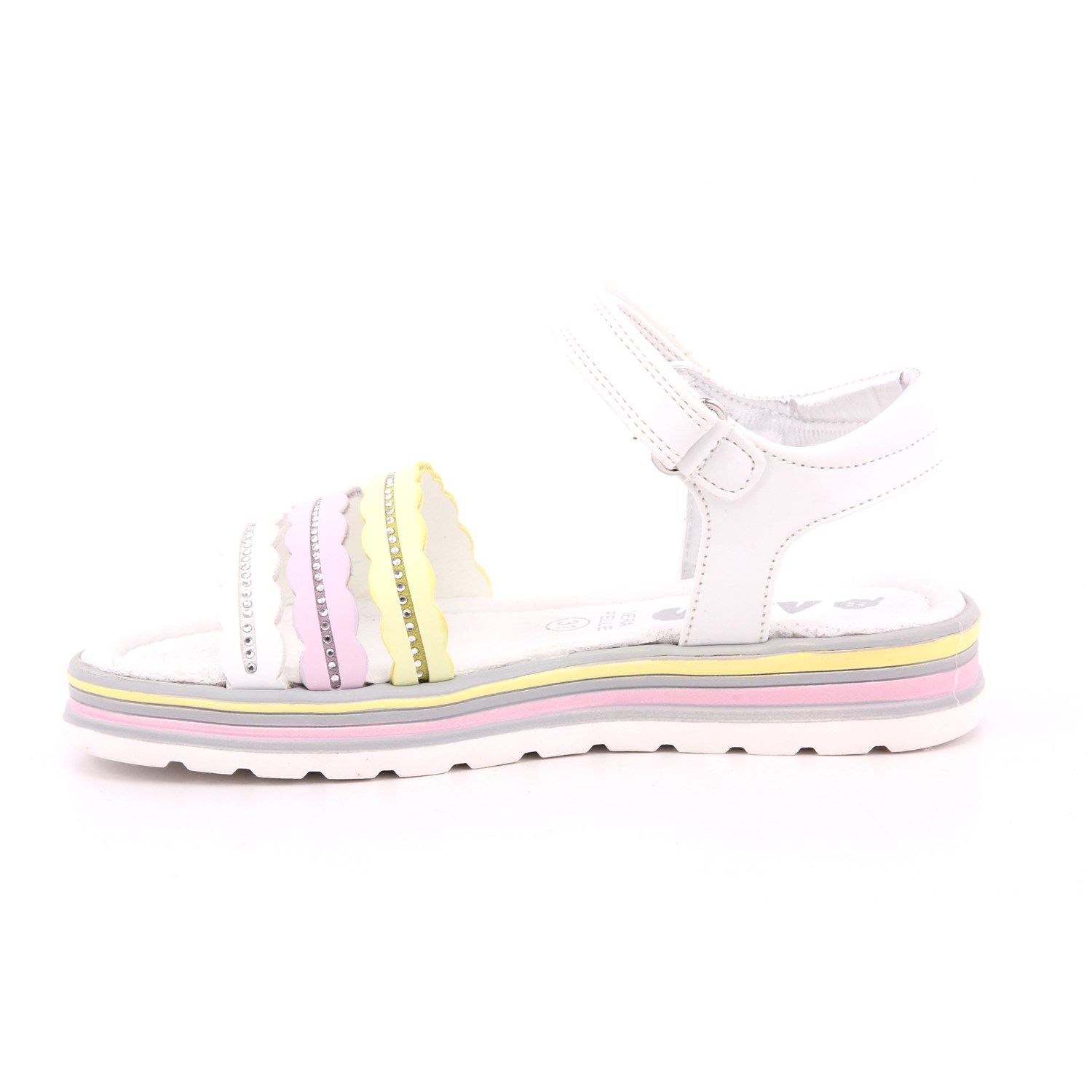 Sandalo Asso Bambina Bianco Sandalo Asso Bambina Bianco Scarpe 602 - AG16361A