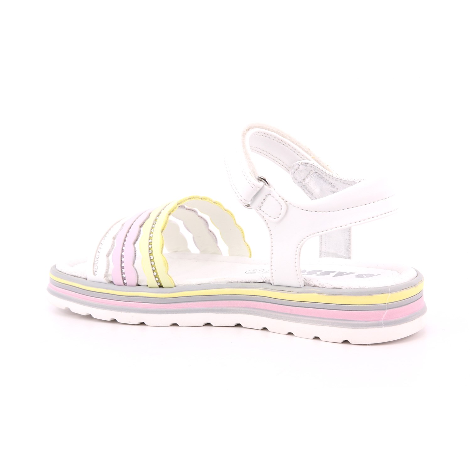 Sandalo Asso Bambina Bianco Sandalo Asso Bambina Bianco Scarpe 602 - AG16361A