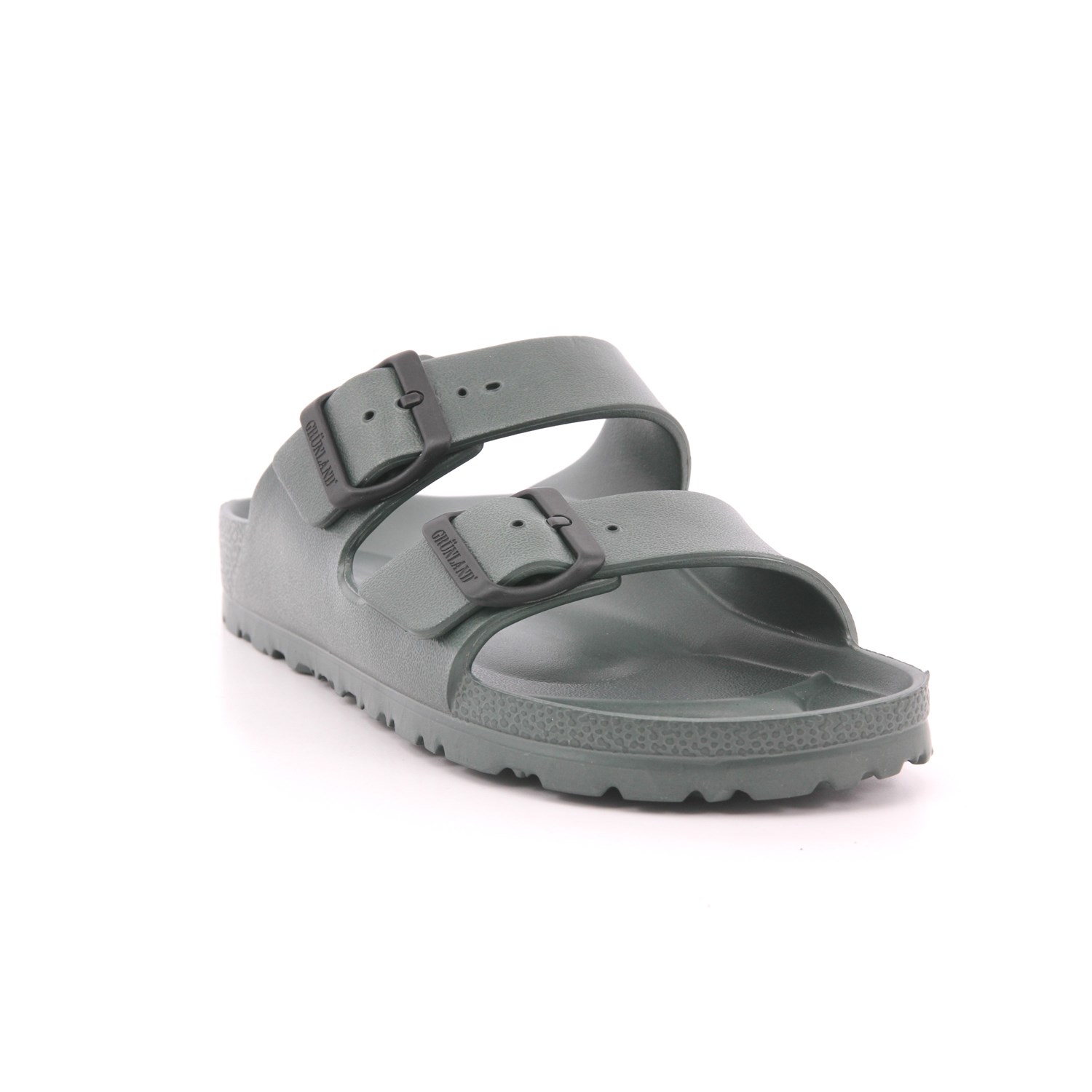 Ciabatte Grunland Bambino Verde Militare Ciabatte Grunland Bambino Verde Militare Scarpe 647 - CI1886