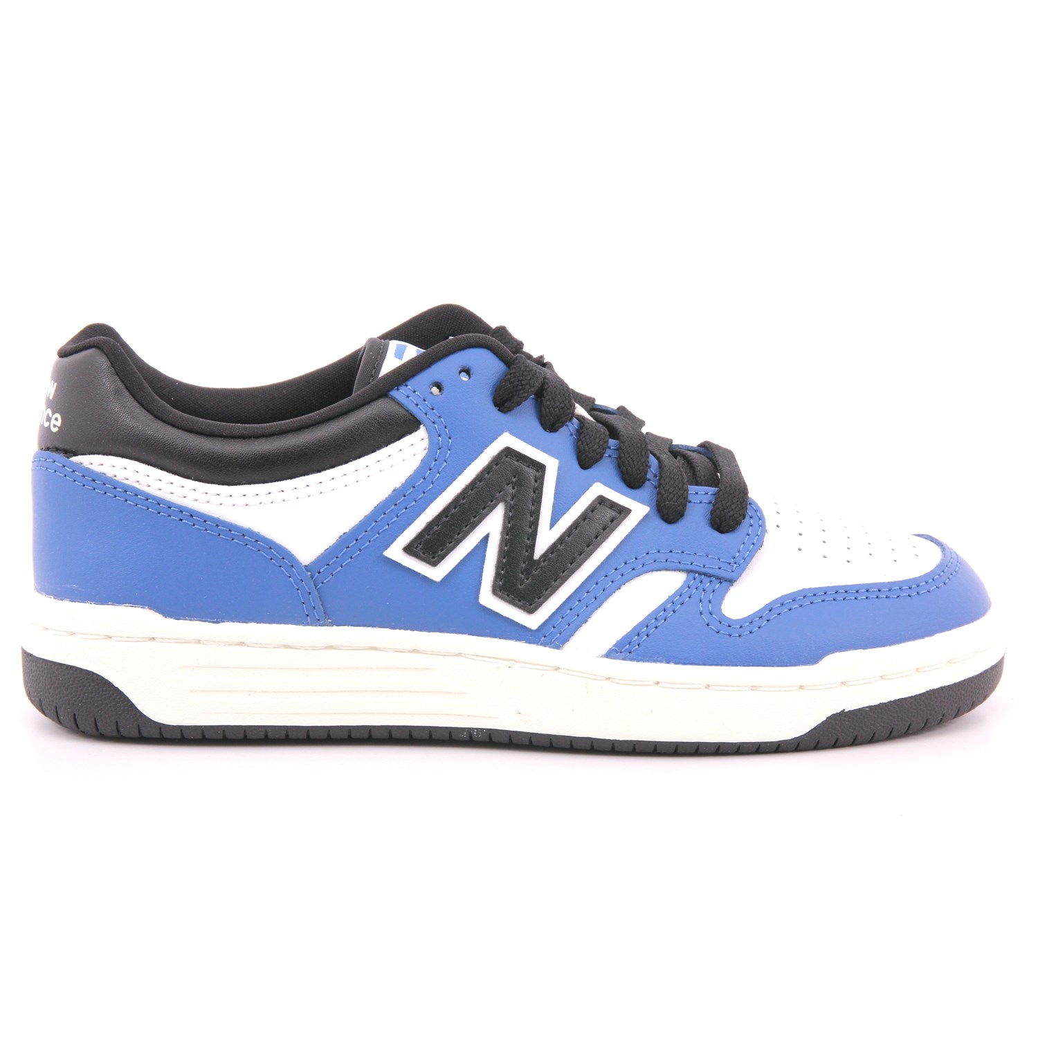 Scarpa Allacciata New Balance Bambino Bianco / Blu Scarpa Allacciata New Balance Bambino Bianco / Blu Scarpe 385 - GSB480TB