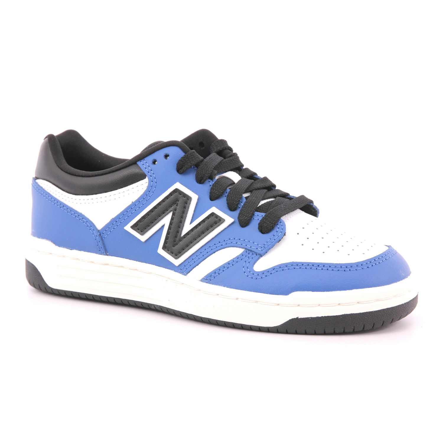 Scarpa Allacciata New Balance Bambino Bianco / Blu Scarpa Allacciata New Balance Bambino Bianco / Blu Scarpe 385 - GSB480TB