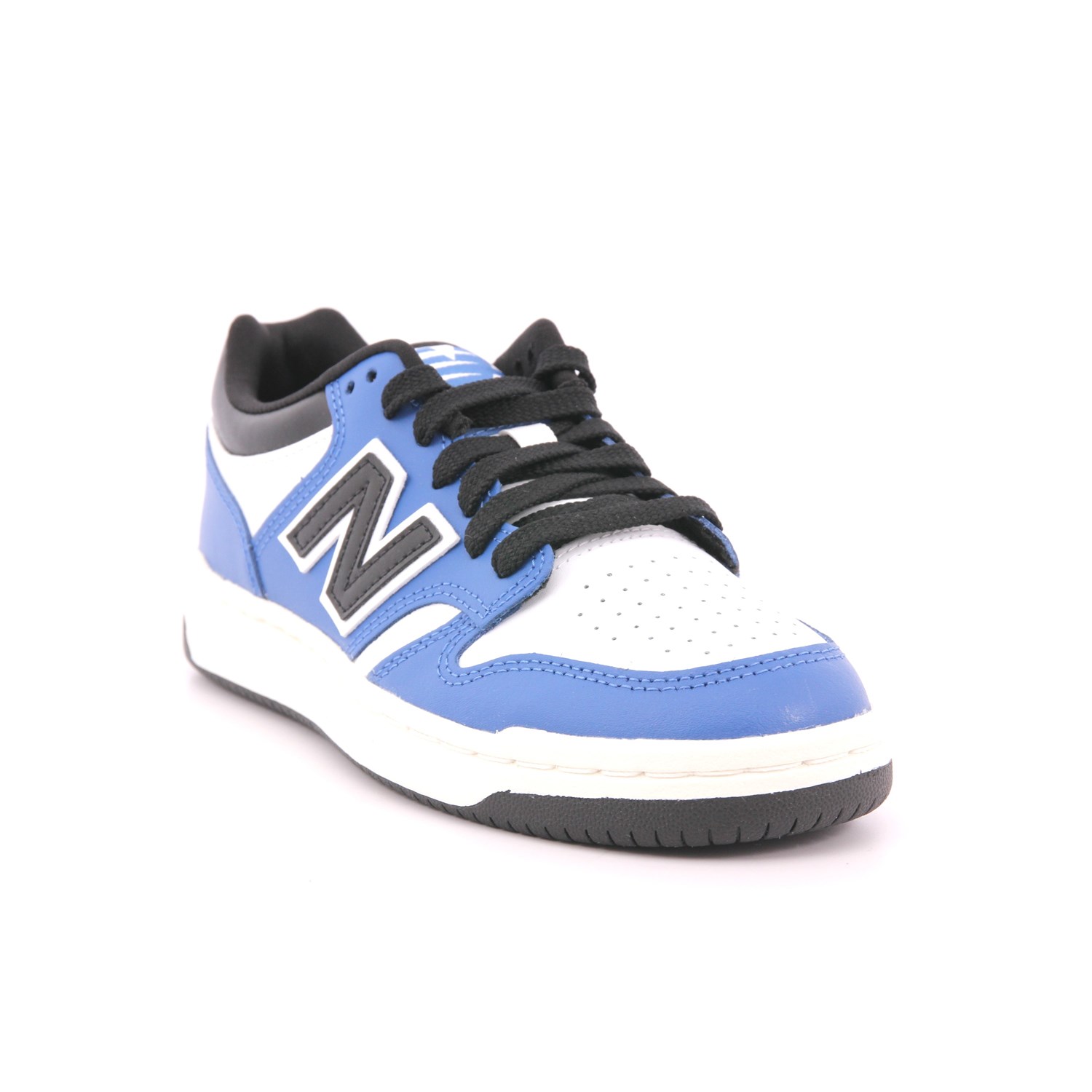 Scarpa Allacciata New Balance Bambino Bianco / Blu Scarpa Allacciata New Balance Bambino Bianco / Blu Scarpe 385 - GSB480TB