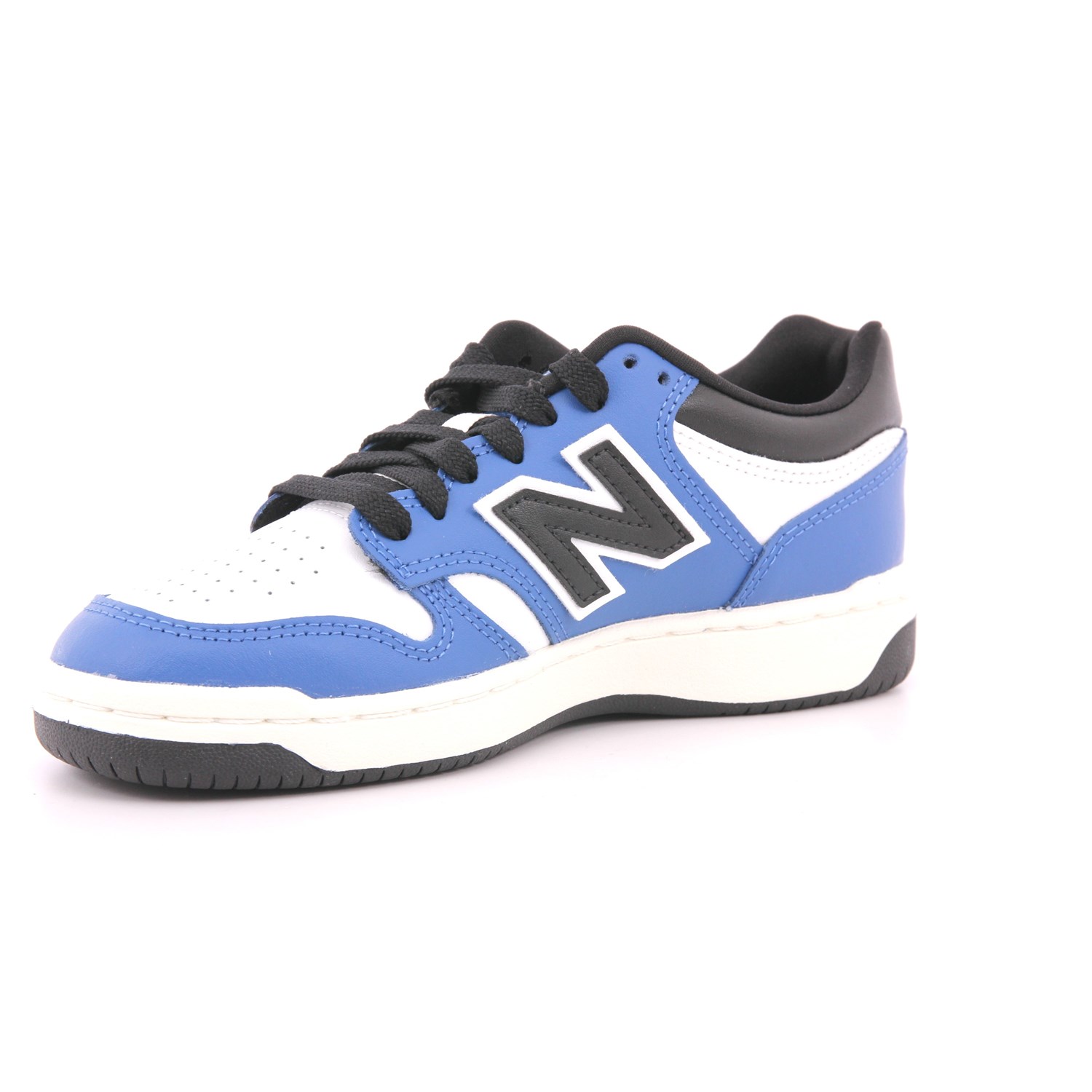 Scarpa Allacciata New Balance Bambino Bianco / Blu Scarpa Allacciata New Balance Bambino Bianco / Blu Scarpe 385 - GSB480TB