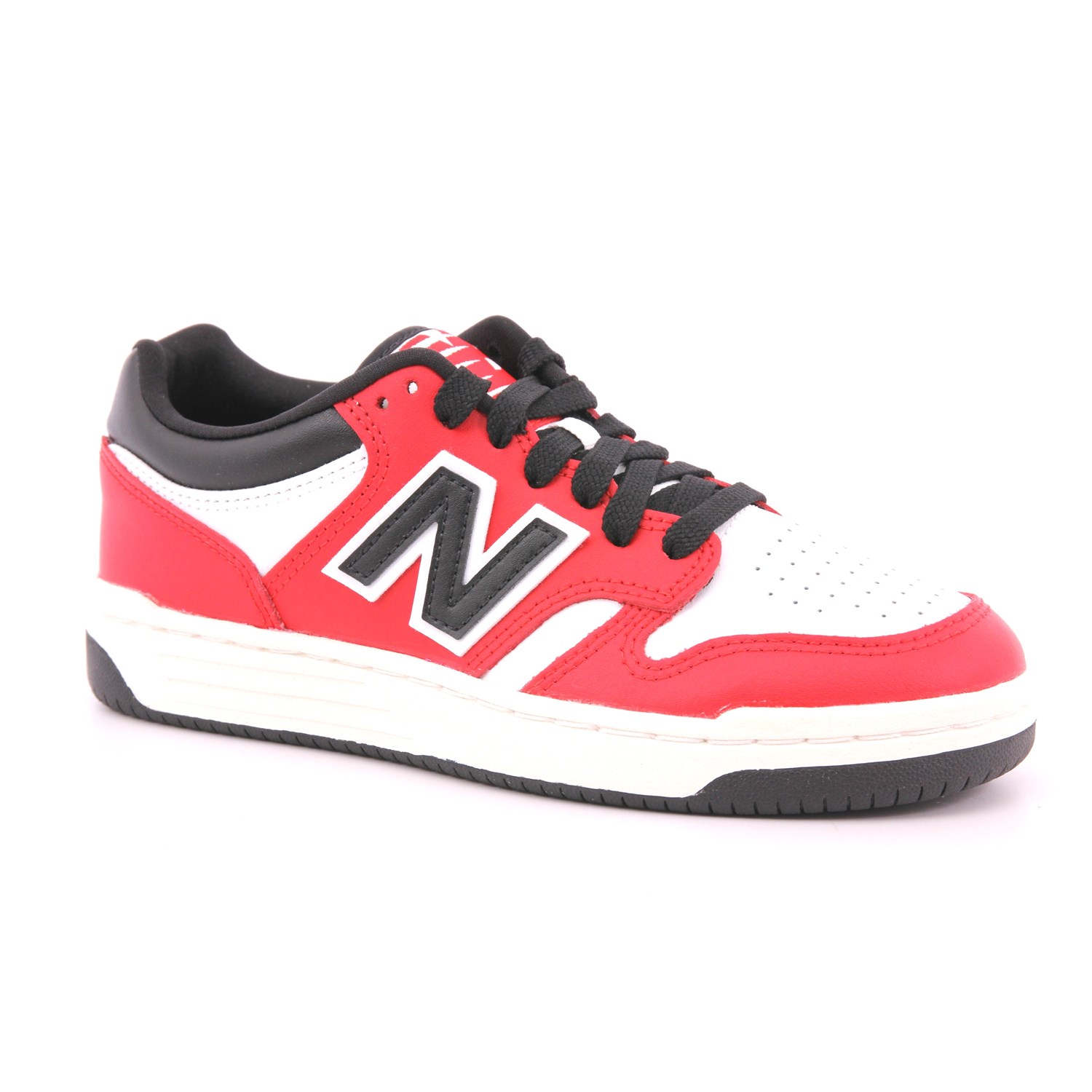 Scarpa Allacciata New Balance Bambino Bianco/rosso Scarpa Allacciata New Balance Bambino Bianco/rosso Scarpe 386 - GSB480TT