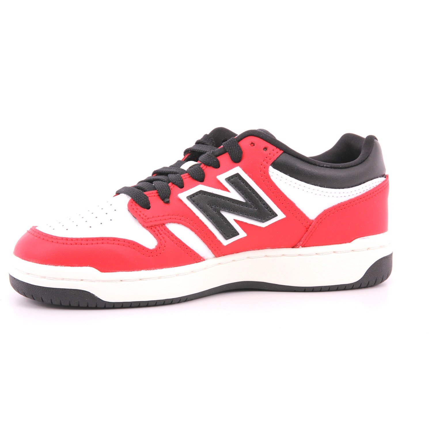 Scarpa Allacciata New Balance Bambino Bianco/rosso Scarpa Allacciata New Balance Bambino Bianco/rosso Scarpe 386 - GSB480TT
