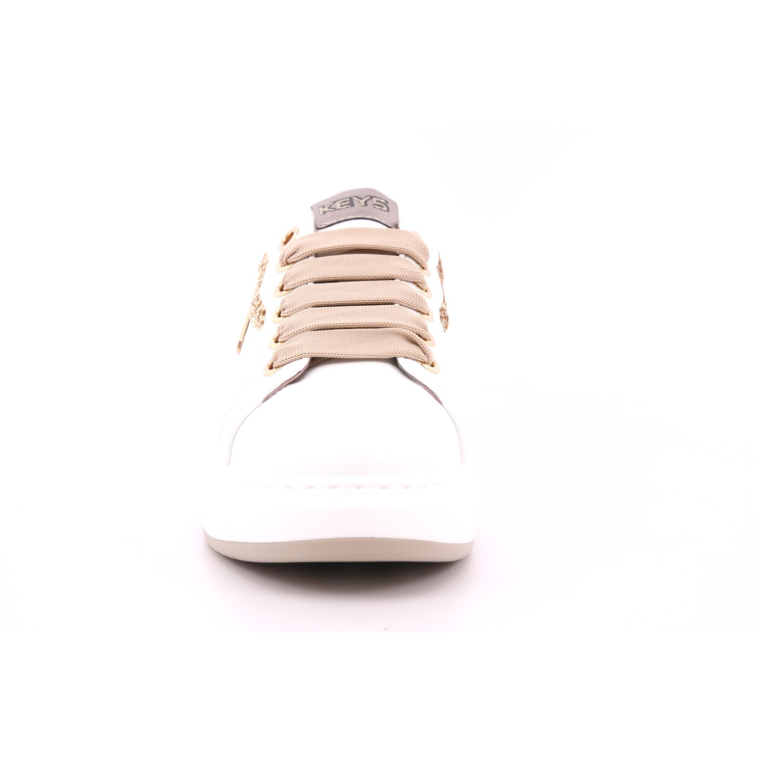Scarpa Allacciata Keys Donna Bianco Scarpa Allacciata Keys Donna Bianco Scarpe 188 - K-9800B