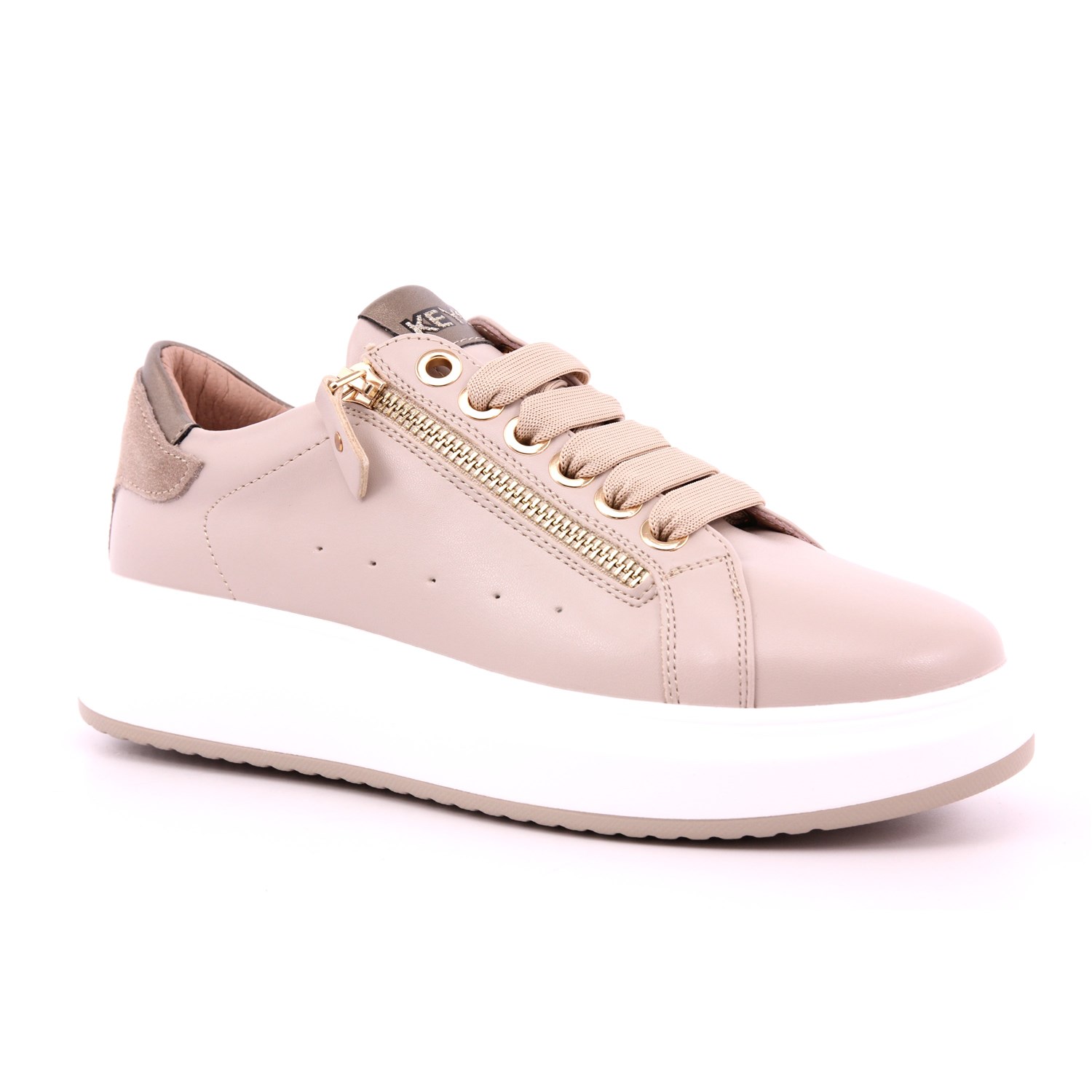 Scarpa Allacciata Keys Donna Beige Scarpa Allacciata Keys Donna Beige Scarpe 189 - K-9803B