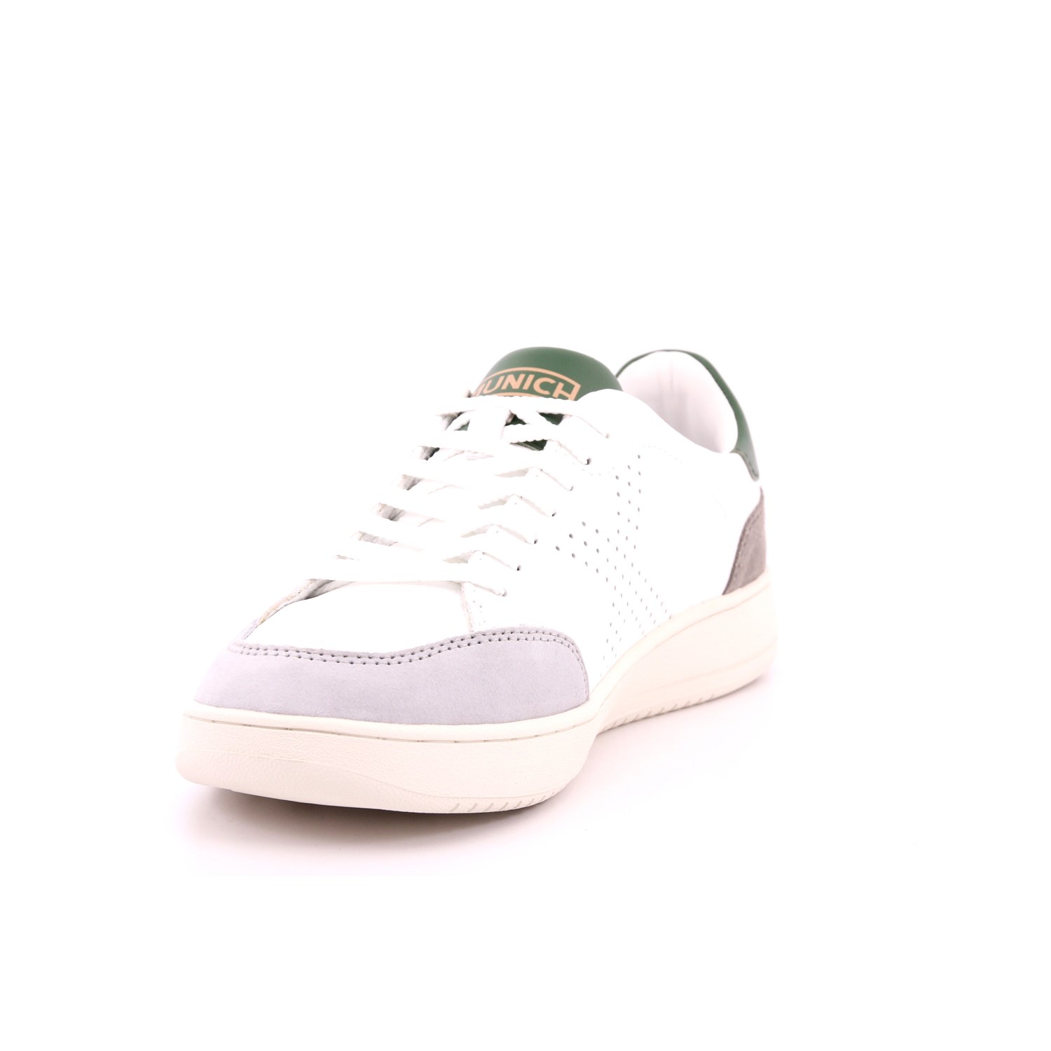 Scarpa Allacciata Munich Uomo Bianco Scarpa Allacciata Munich Uomo Bianco Scarpe 187 - 8837013