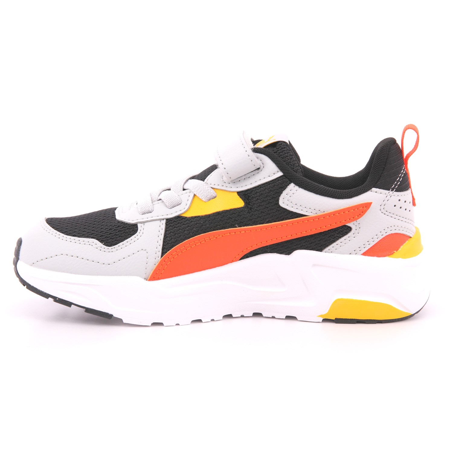 Scarpa Strappi + Elastico Puma Bambino Grigio/nero Scarpa Strappi + Elastico Puma Bambino Grigio/nero Scarpe 1365 - 39148013