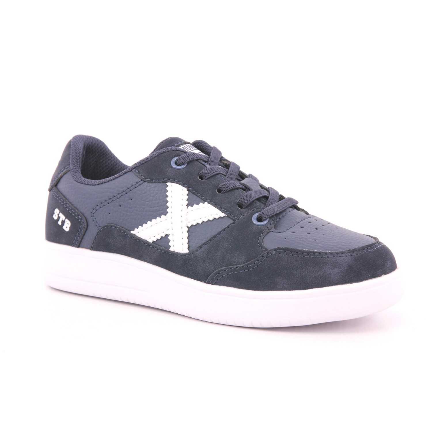 Scarpa Allacciata Munich Bambino Blu Scarpa Allacciata Munich Bambino Blu Scarpe 189 - 8022007