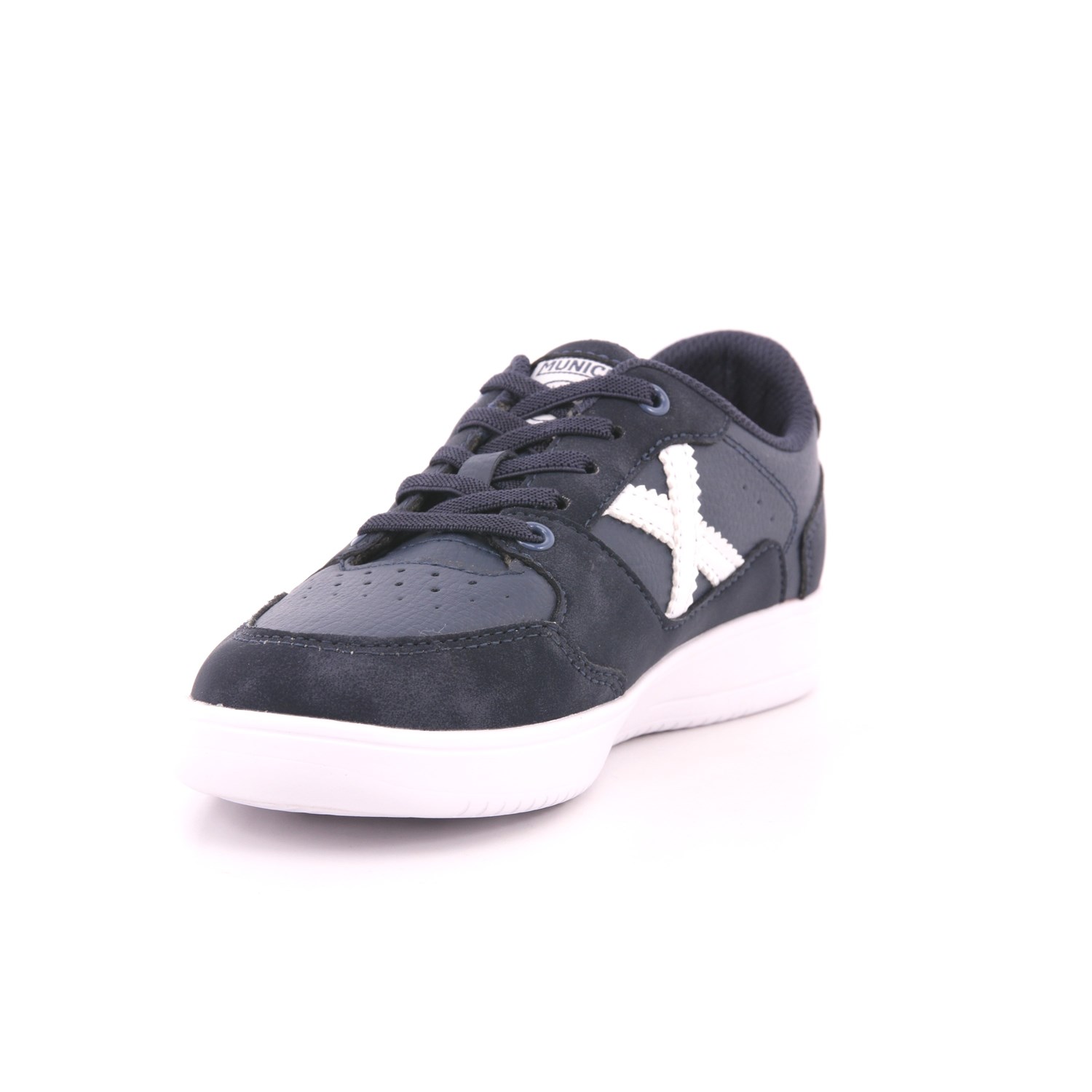 Scarpa Allacciata Munich Bambino Blu Scarpa Allacciata Munich Bambino Blu Scarpe 189 - 8022007
