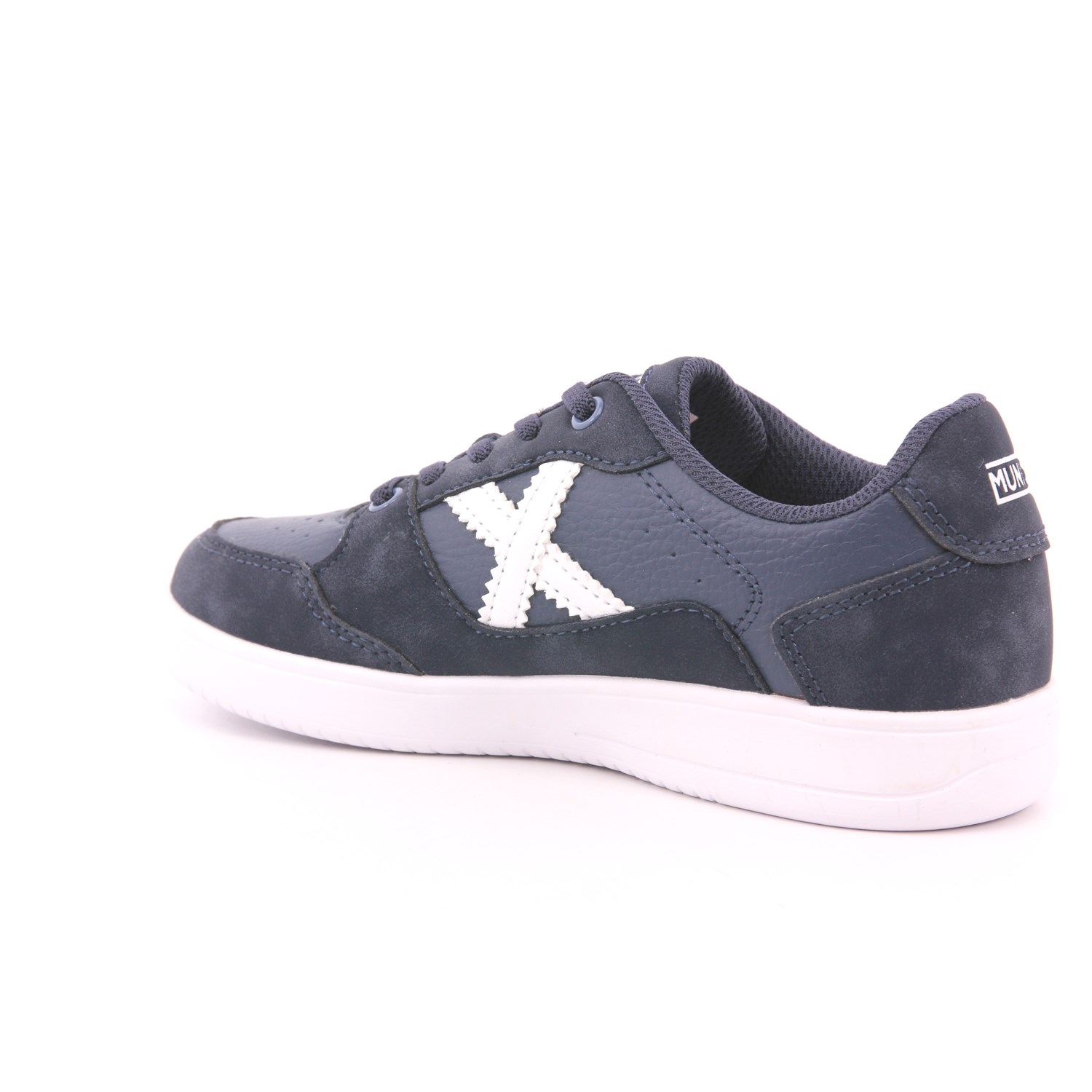 Scarpa Allacciata Munich Bambino Blu Scarpa Allacciata Munich Bambino Blu Scarpe 189 - 8022007