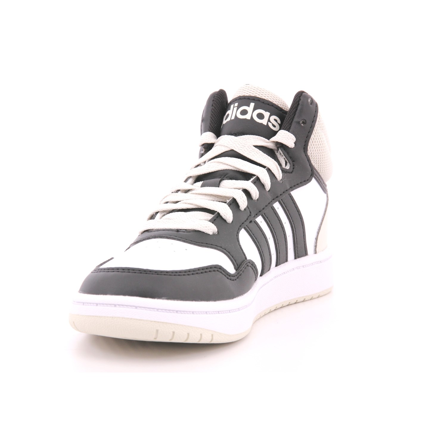 Scarpa Allacciata Adidas Bambino Bianco/nero Scarpa Allacciata Adidas Bambino Bianco/nero Scarpe 1375 - IH7893