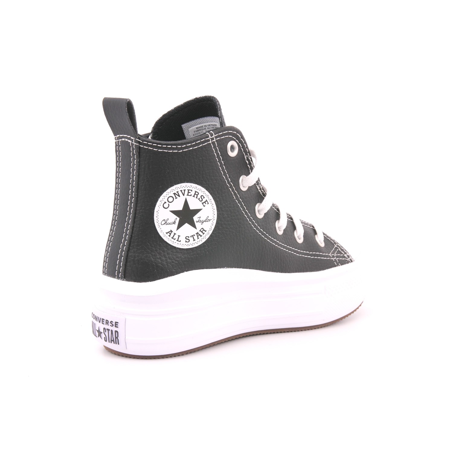Scarpa Allacciata Converse Bambina Nero Scarpa Allacciata Converse Bambina Nero Scarpe 598 - A02067C