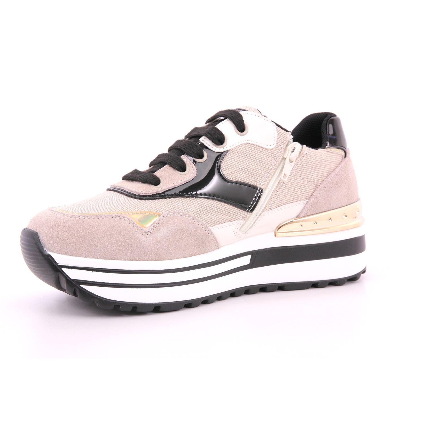Scarpa Allacciata Paciotti 4us Bambina Beige Scarpa Allacciata Paciotti 4us Bambina Beige Scarpe 53 - 43040B