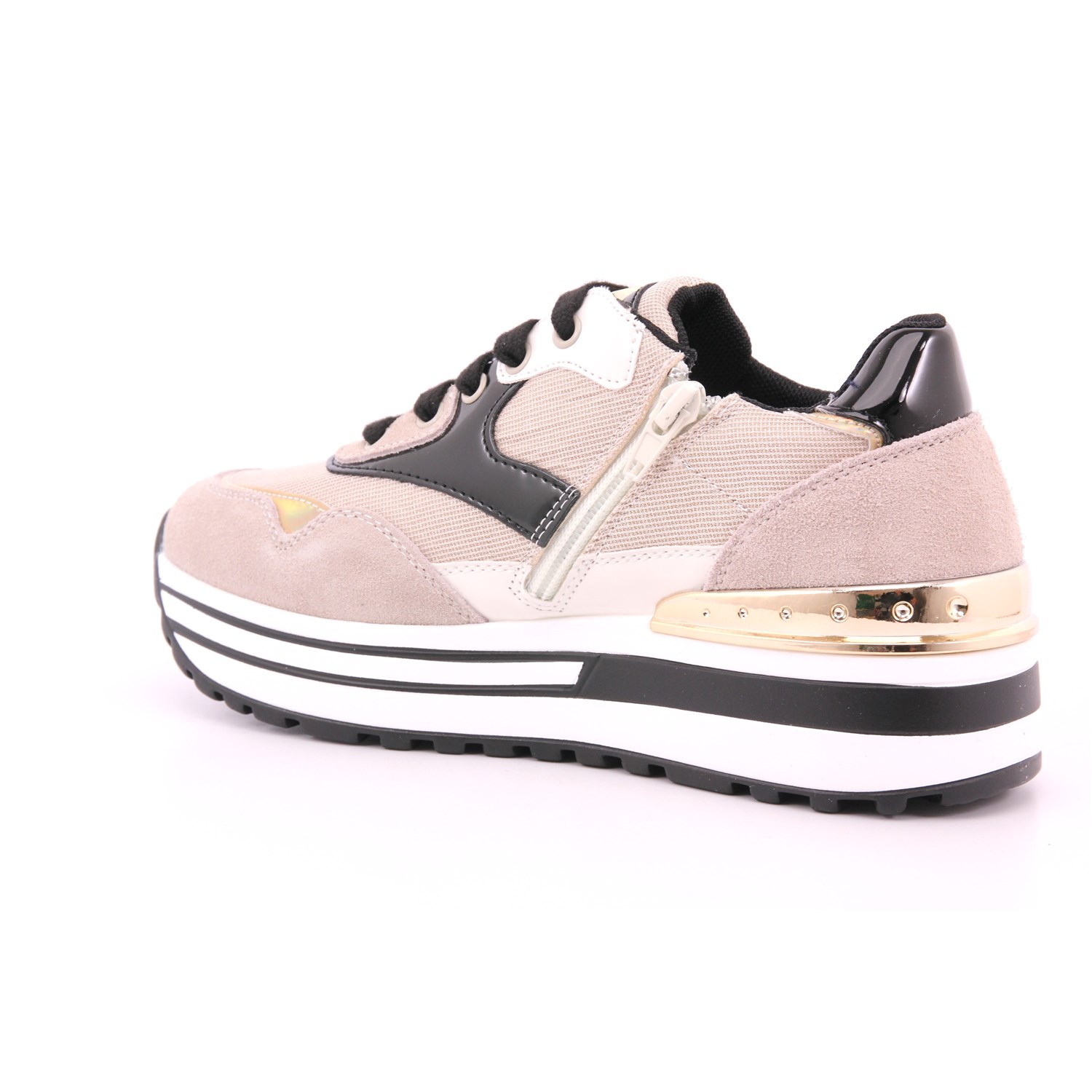 Scarpa Allacciata Paciotti 4us Bambina Beige Scarpa Allacciata Paciotti 4us Bambina Beige Scarpe 53 - 43040B