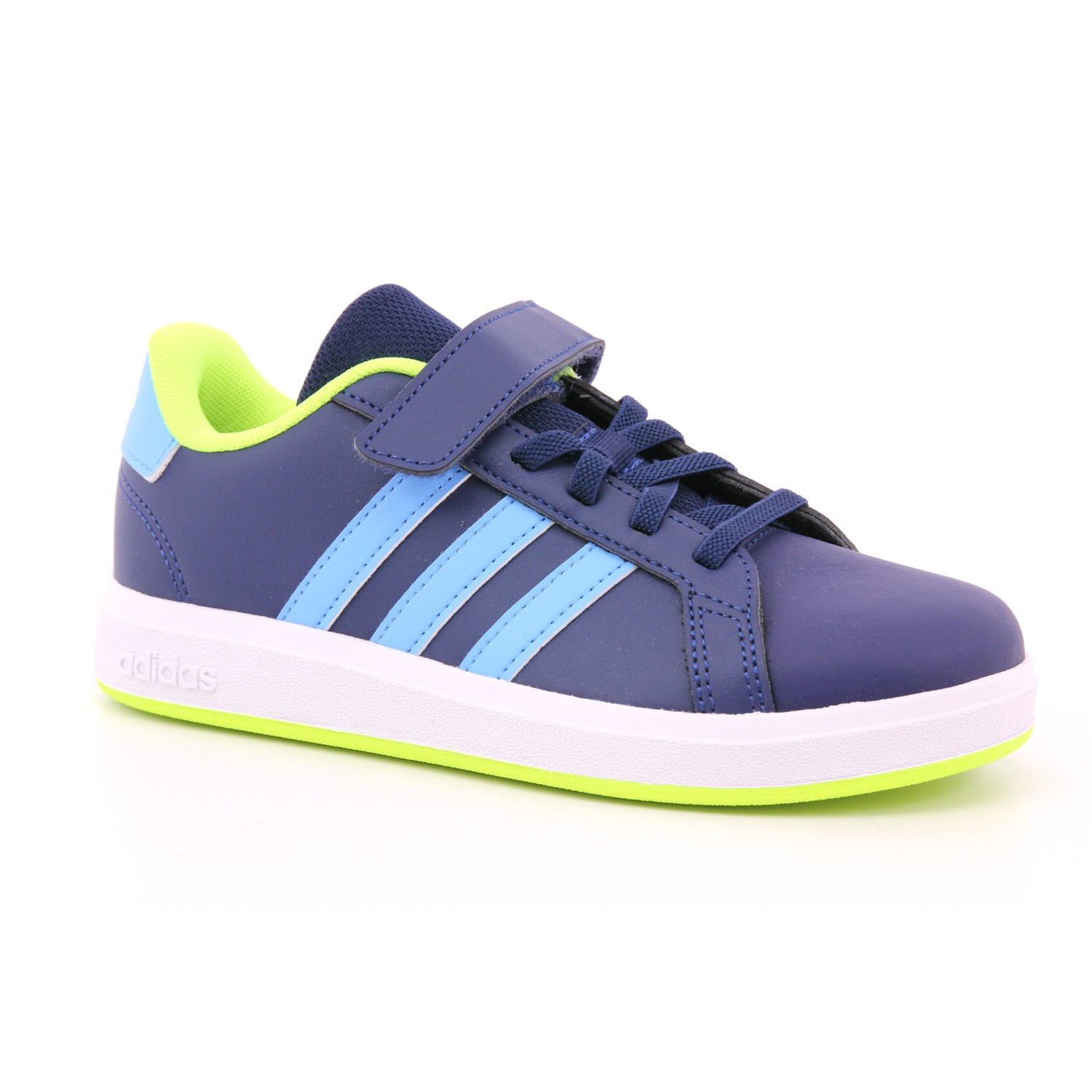Scarpa Strappi + Elastico Adidas Bambino Blu Scarpa Strappi + Elastico Adidas Bambino Blu Scarpe 1380 - IE5994