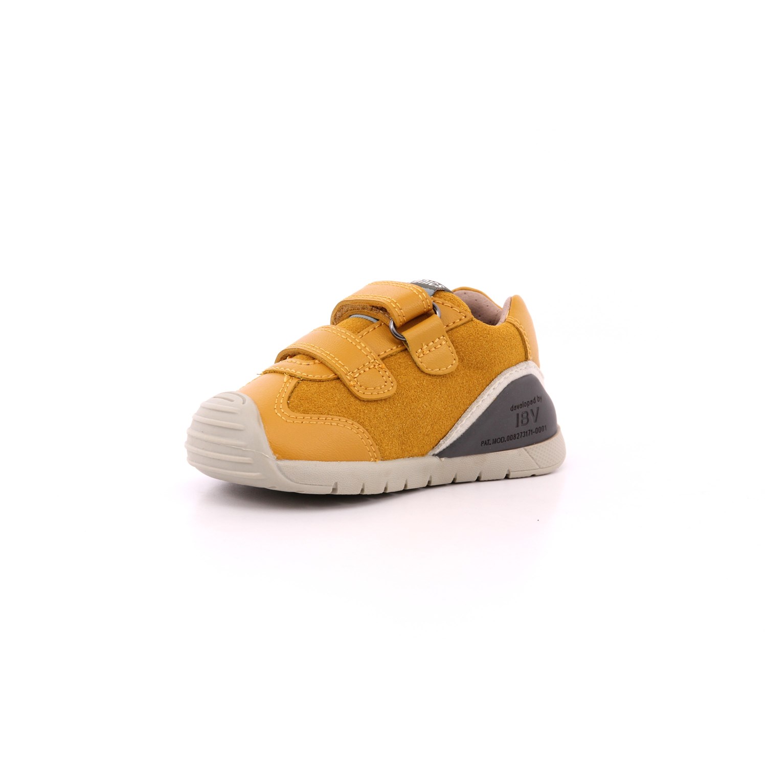Scarpa Strappi Biomecanics Bambino Giallo Ocra Scarpa Strappi Biomecanics Bambino Giallo Ocra Scarpe 210 - 241110-B240