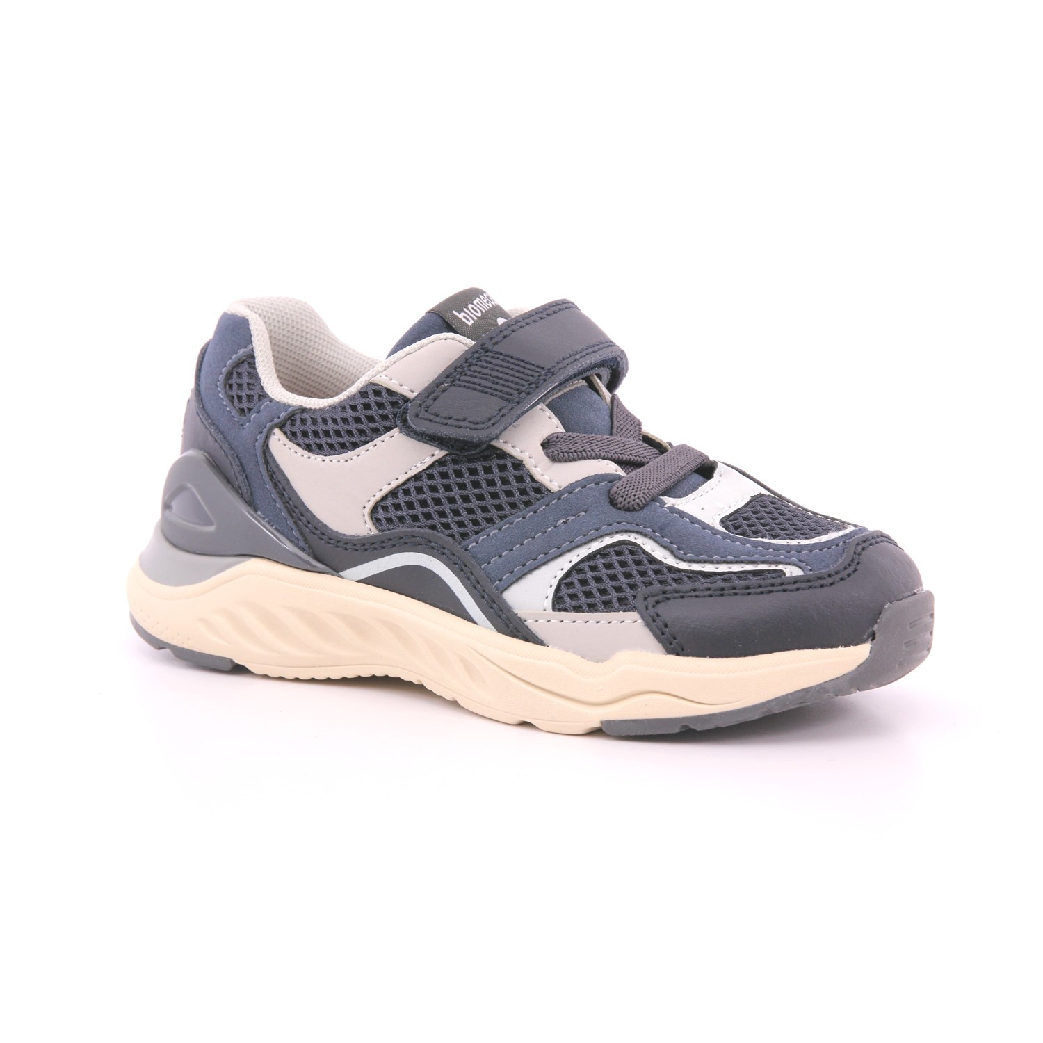 Scarpa Strappi + Elastico Biomecanics Bambino Blu Scarpa Strappi + Elastico Biomecanics Bambino Blu Scarpe 217 - 241260-A089