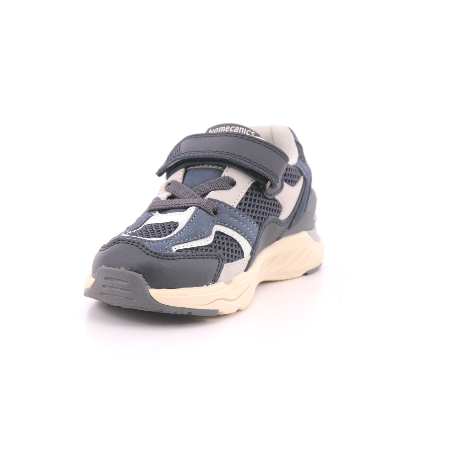 Scarpa Strappi + Elastico Biomecanics Bambino Blu Scarpa Strappi + Elastico Biomecanics Bambino Blu Scarpe 217 - 241260-A089