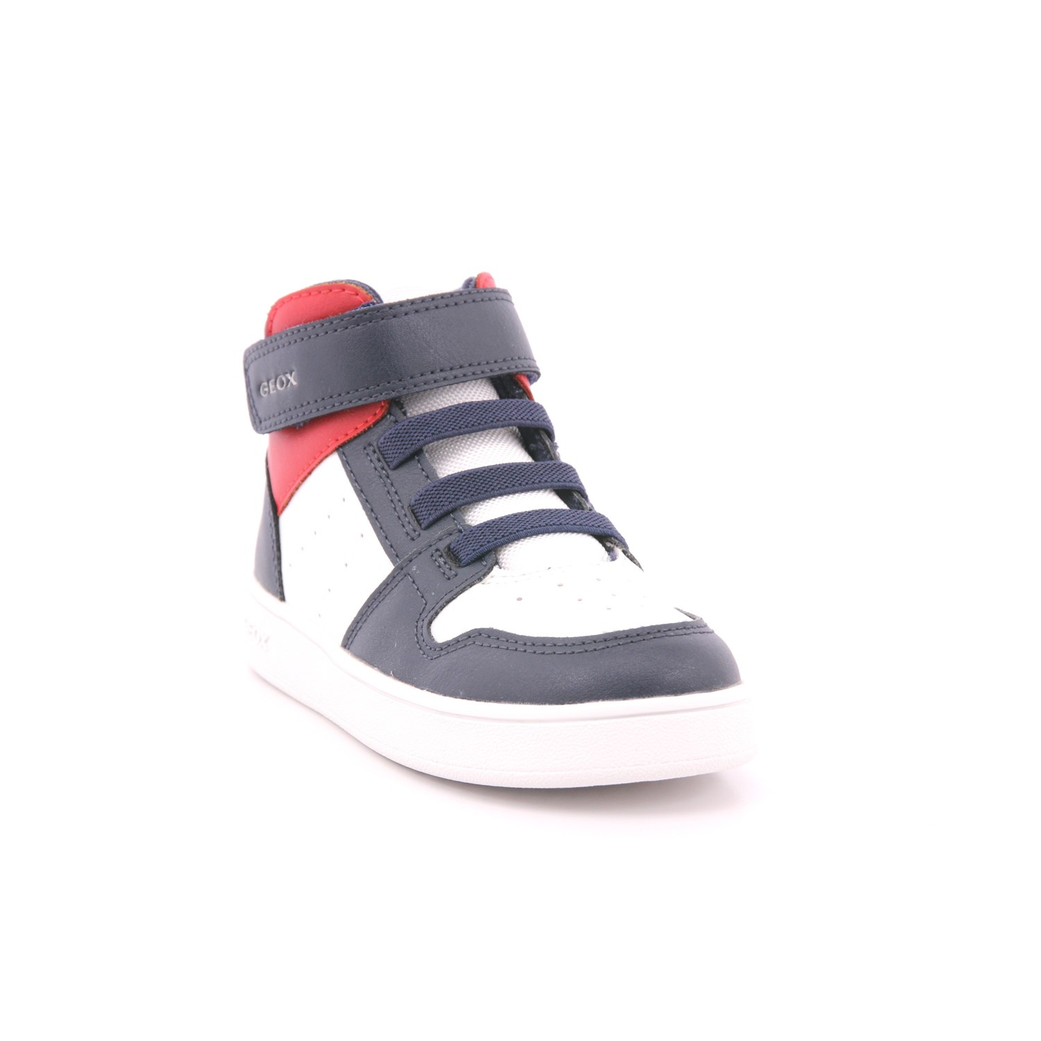 Scarpa Strappi + Elastico Geox Bambino Bianco / Blu Scarpa Strappi + Elastico Geox Bambino Bianco / Blu Scarpe 549 - B465LA