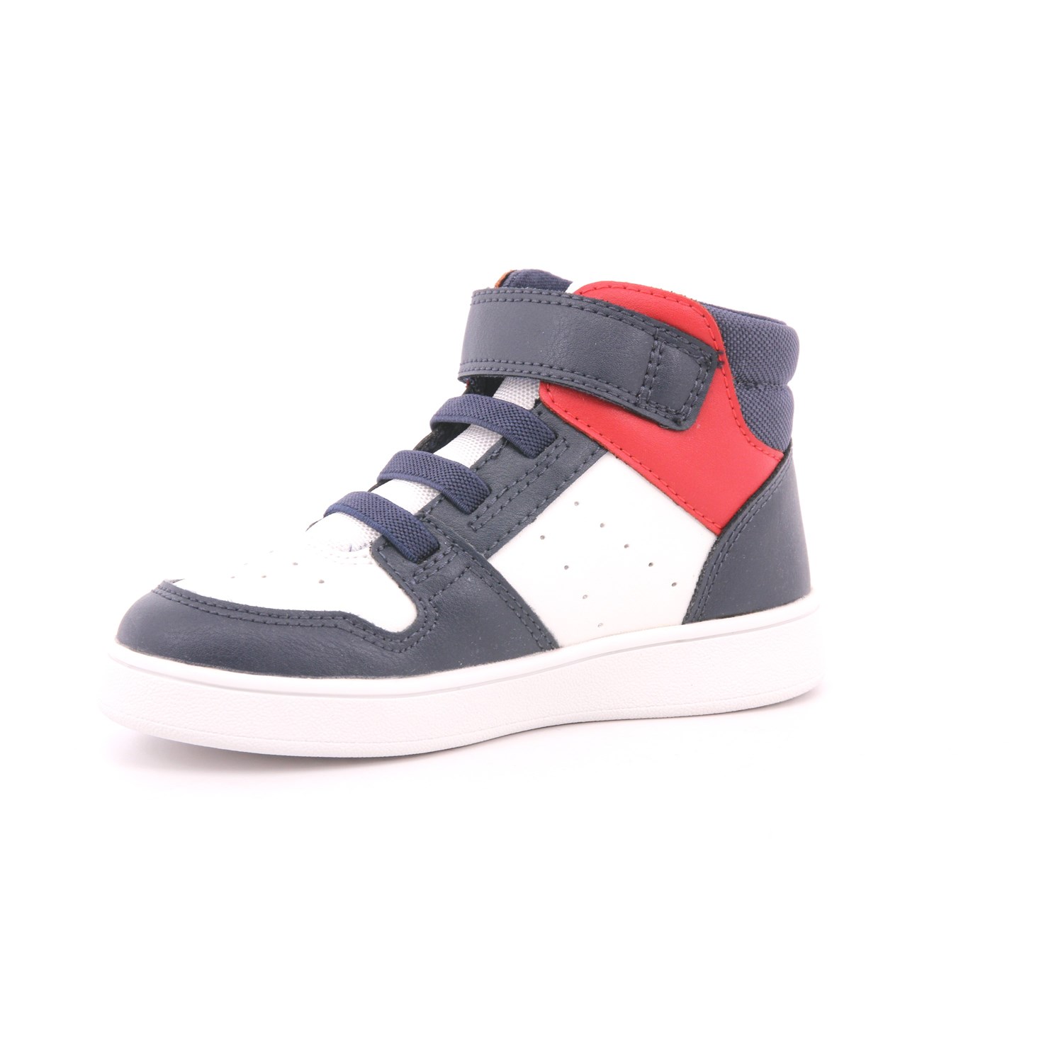 Scarpa Strappi + Elastico Geox Bambino Bianco / Blu Scarpa Strappi + Elastico Geox Bambino Bianco / Blu Scarpe 549 - B465LA