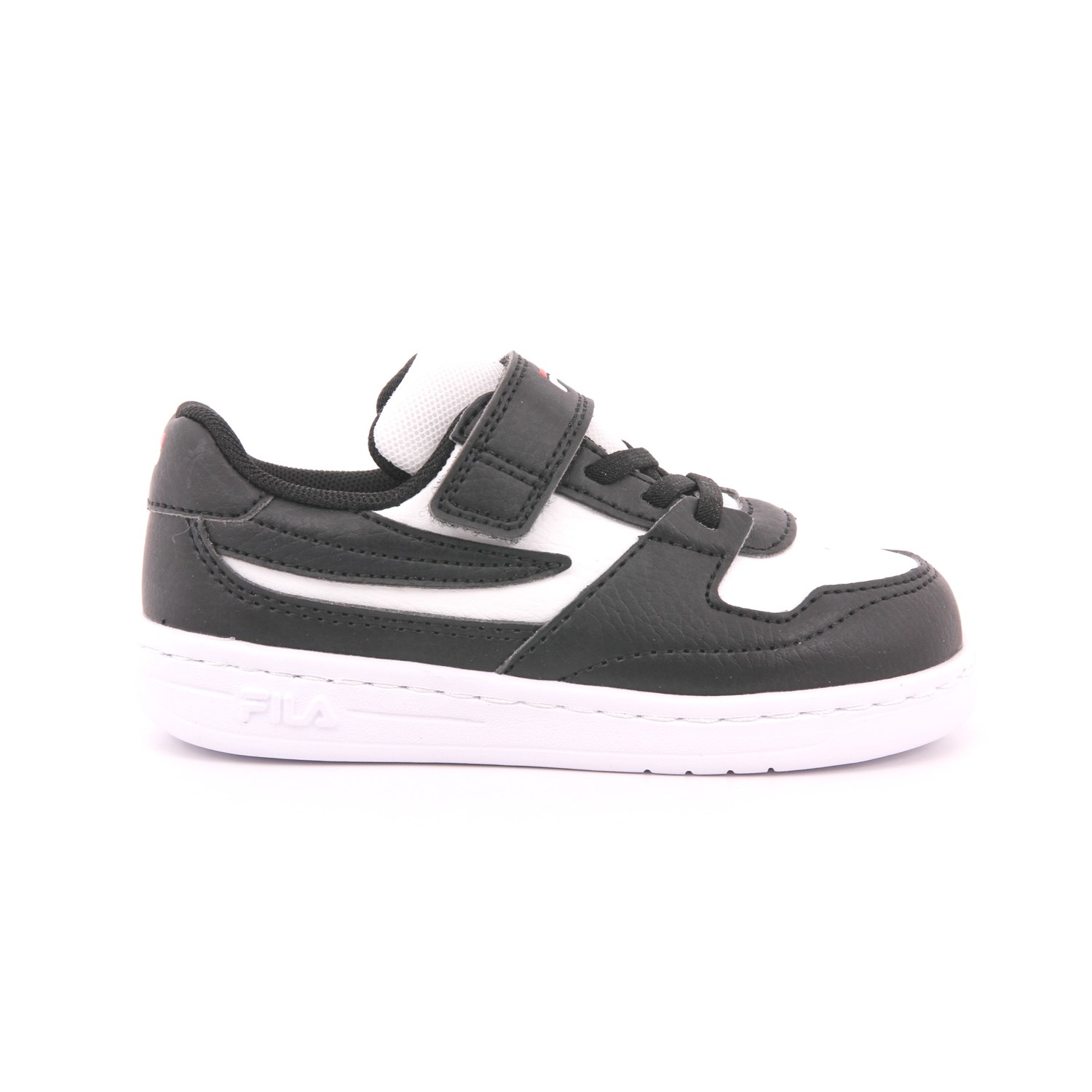 Scarpa Strappi + Elastico Fila Bambino Bianco/nero Scarpa Strappi + Elastico Fila Bambino Bianco/nero Scarpe 410 - FFK0009