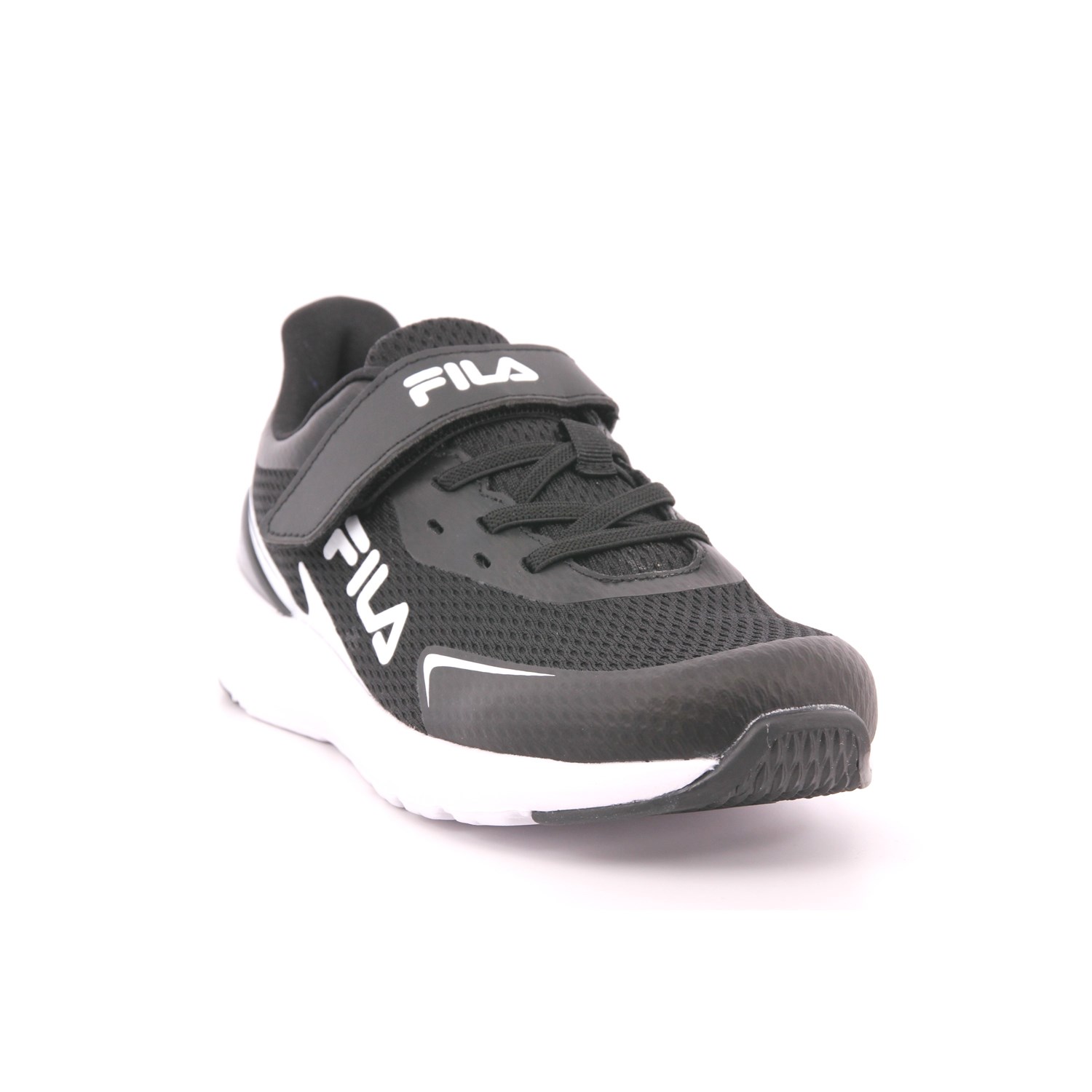 Scarpa Strappi + Elastico Fila Bambino Nero Scarpa Strappi + Elastico Fila Bambino Nero Scarpe 412 - FFK0076