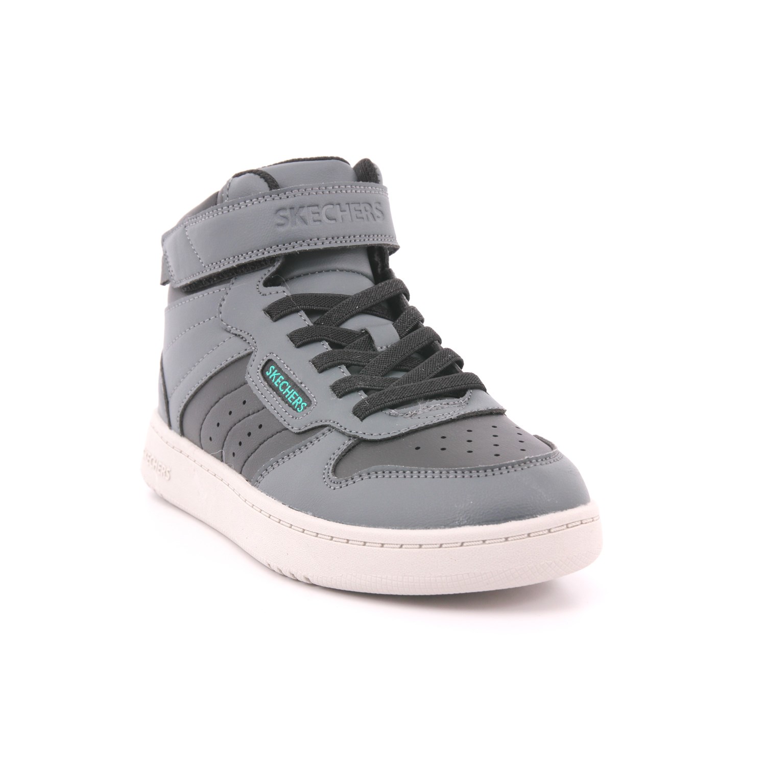 Scarpa Strappi + Elastico Skechers Bambino Grigio Scarpa Strappi + Elastico Skechers Bambino Grigio Scarpe 283 - 405636L