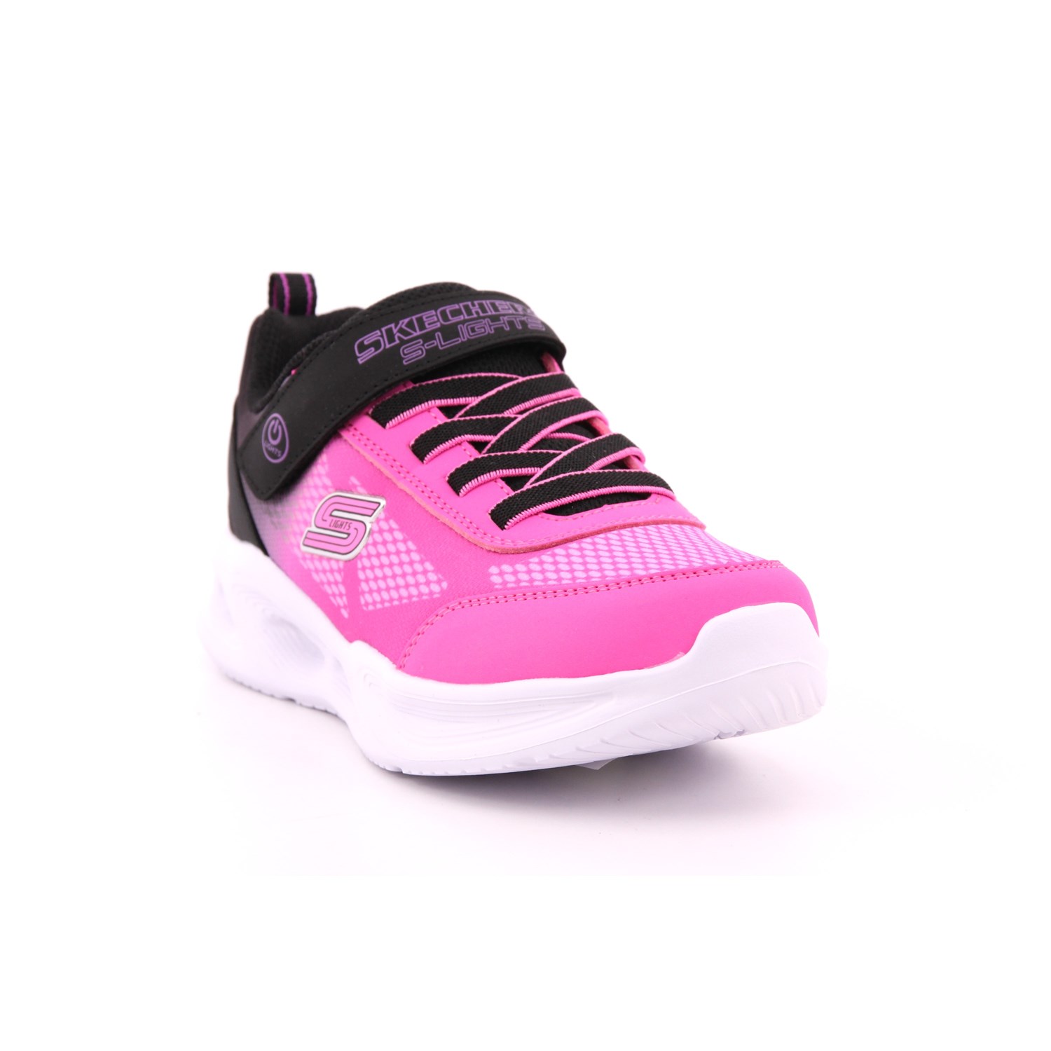 Scarpa Strappi + Elastico Skechers Bambina Fuxia Scarpa Strappi + Elastico Skechers Bambina Fuxia Scarpe 295 - 303714L