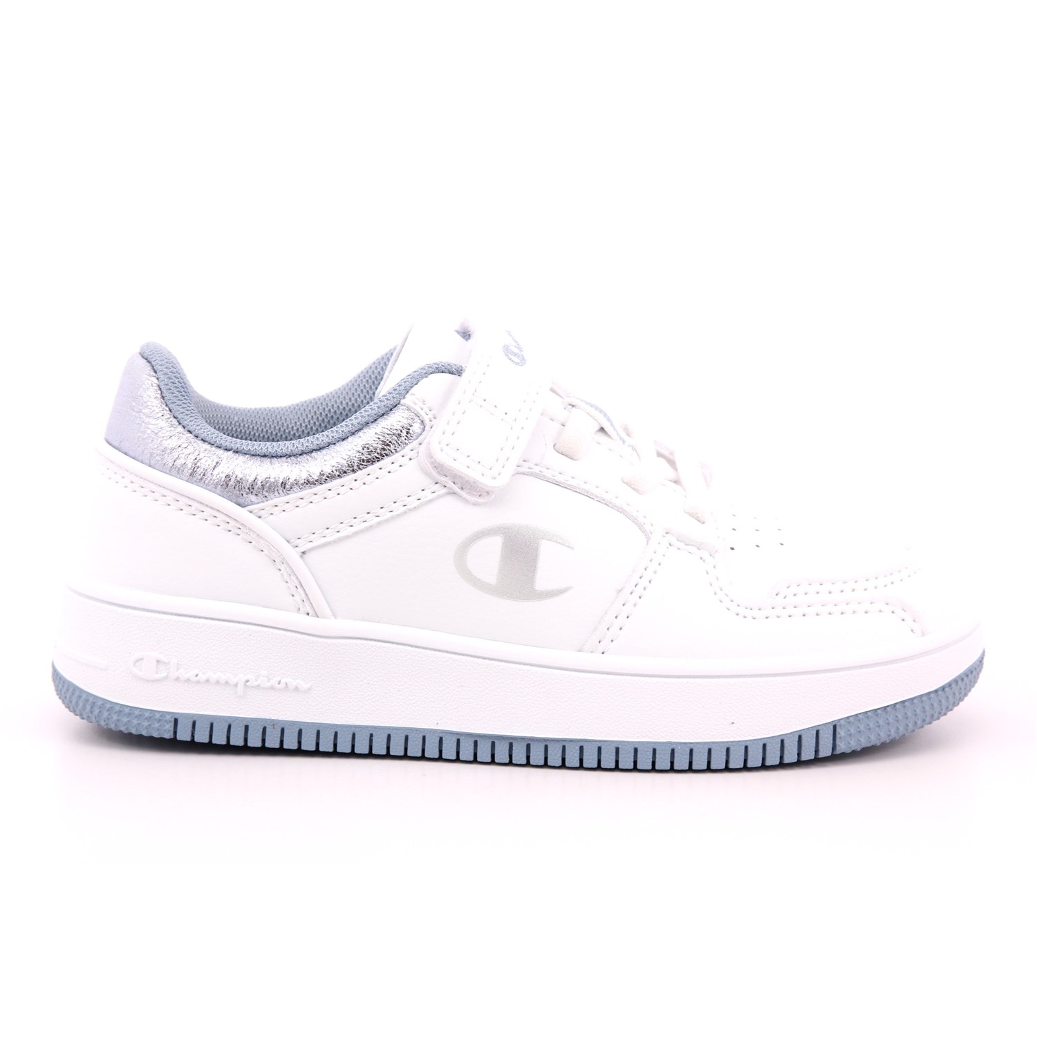 Scarpa Strappi + Elastico Champion Bambina Bianco Scarpa Strappi + Elastico Champion Bambina Bianco Scarpe 1154 - S32909
