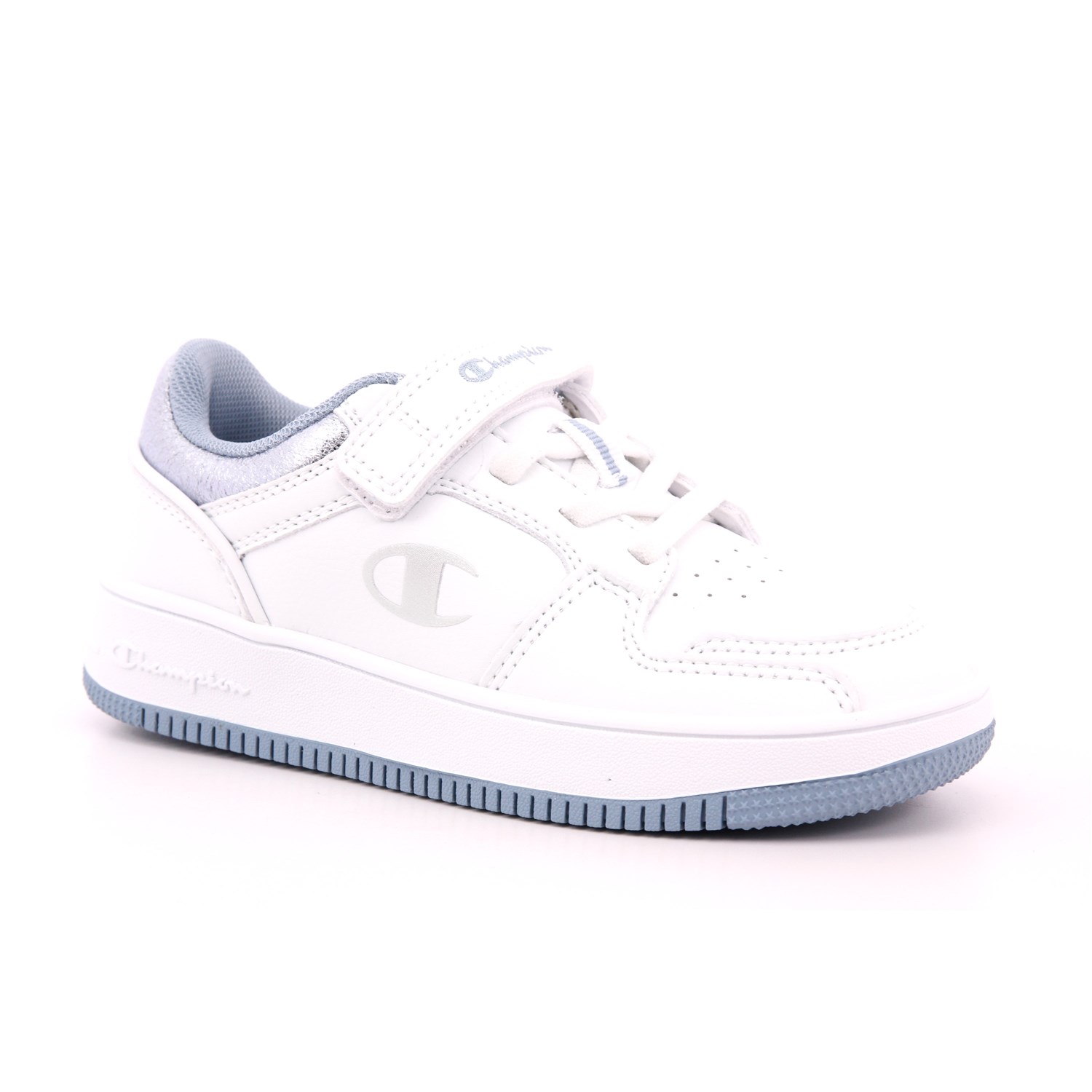 Scarpa Strappi + Elastico Champion Bambina Bianco Scarpa Strappi + Elastico Champion Bambina Bianco Scarpe 1154 - S32909