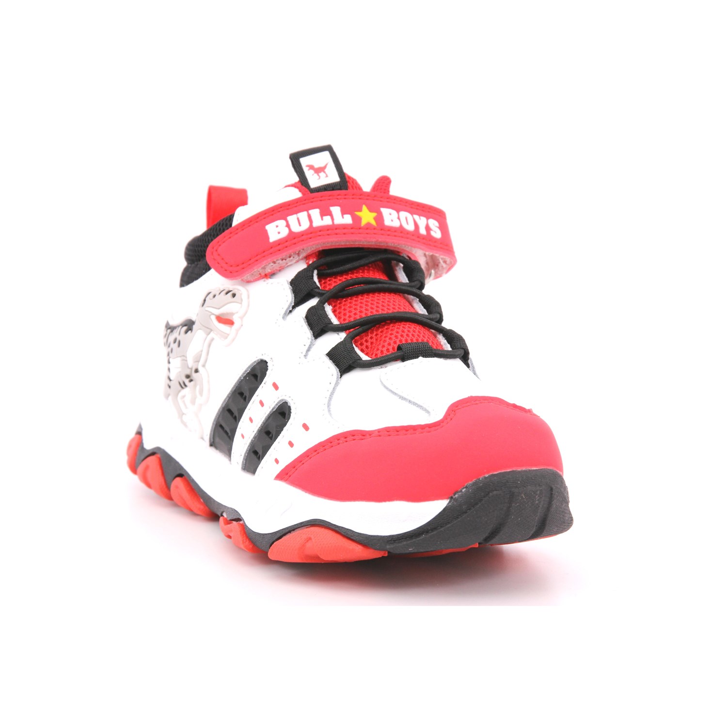 Scarpa Strappi + Elastico Bull Boys Bambino Bianco/rosso Scarpa Strappi + Elastico Bull Boys Bambino Bianco/rosso Scarpe 47 - DNAL4561