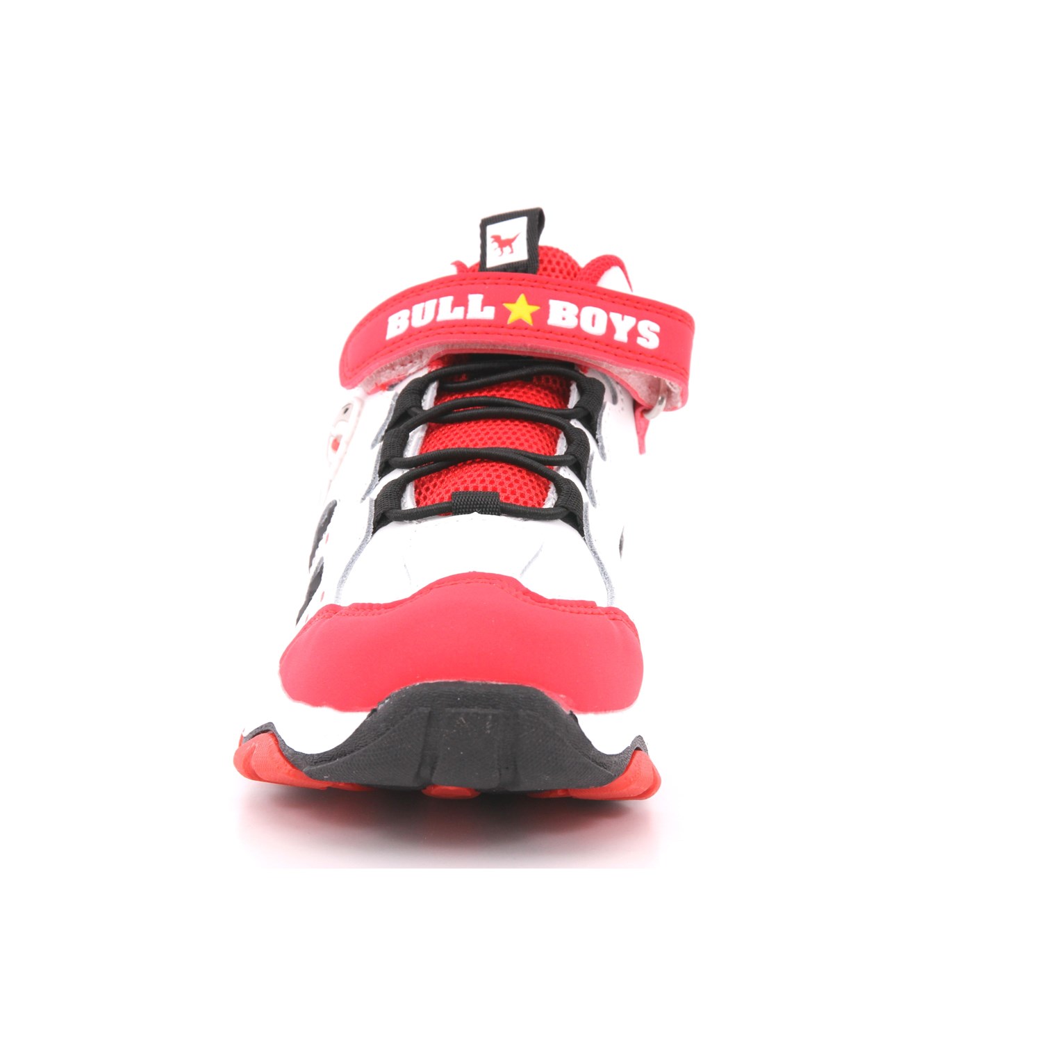 Scarpa Strappi + Elastico Bull Boys Bambino Bianco/rosso Scarpa Strappi + Elastico Bull Boys Bambino Bianco/rosso Scarpe 47 - DNAL4561