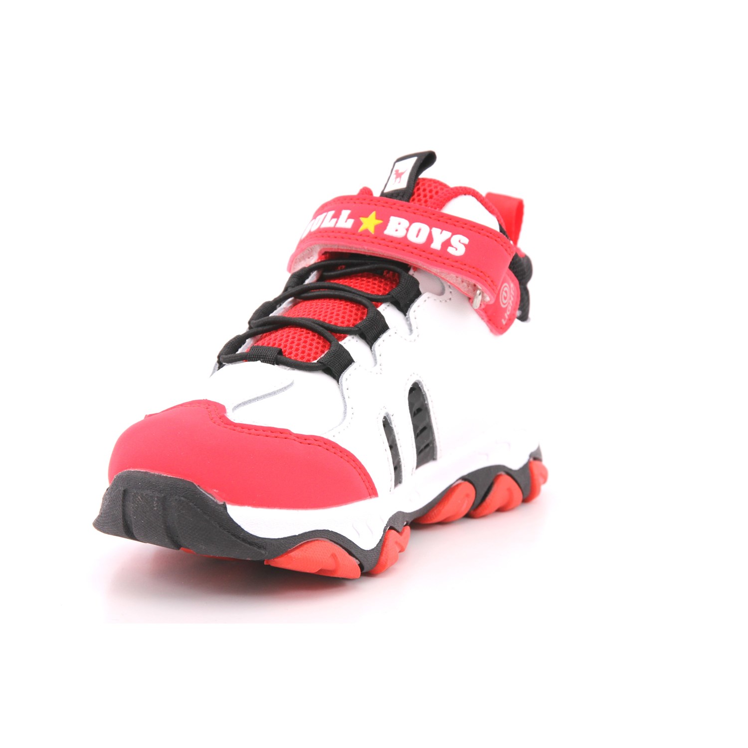 Scarpa Strappi + Elastico Bull Boys Bambino Bianco/rosso Scarpa Strappi + Elastico Bull Boys Bambino Bianco/rosso Scarpe 47 - DNAL4561