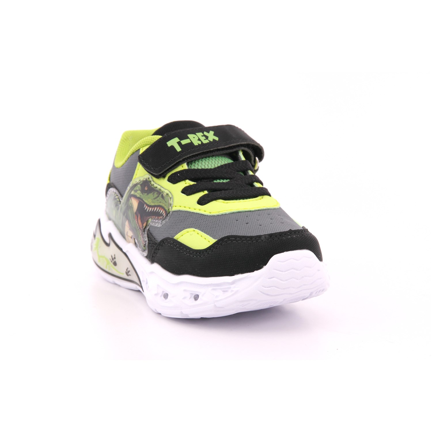 Scarpa Strappi + Elastico Dinosauro Bambino Nero Scarpa Strappi + Elastico Dinosauro Bambino Nero Scarpe 13 - S8020090S