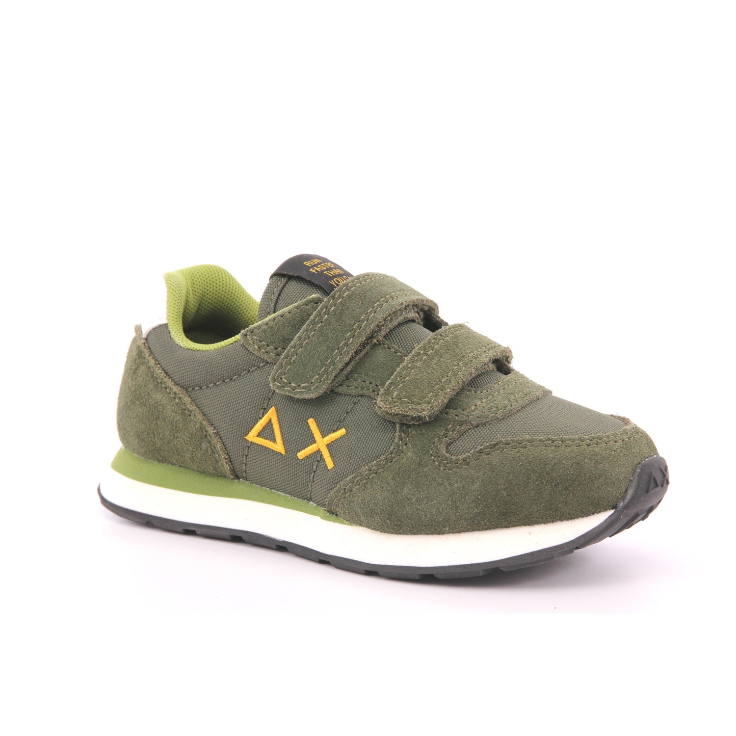 Scarpa Strappi Sun68 Bambino Verde Militare Scarpa Strappi Sun68 Bambino Verde Militare Scarpe 168 - Z44301B