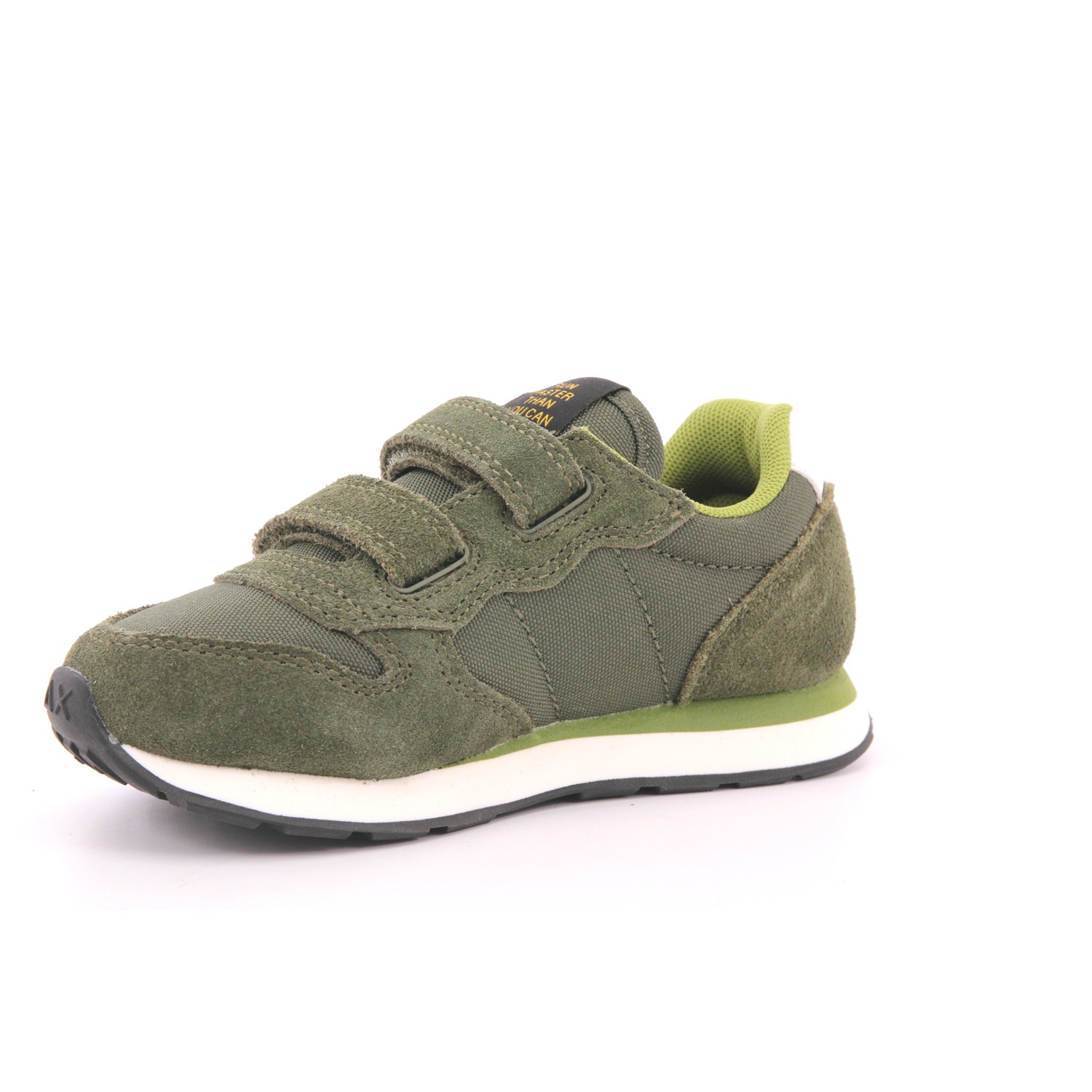 Scarpa Strappi Sun68 Bambino Verde Militare Scarpa Strappi Sun68 Bambino Verde Militare Scarpe 168 - Z44301B