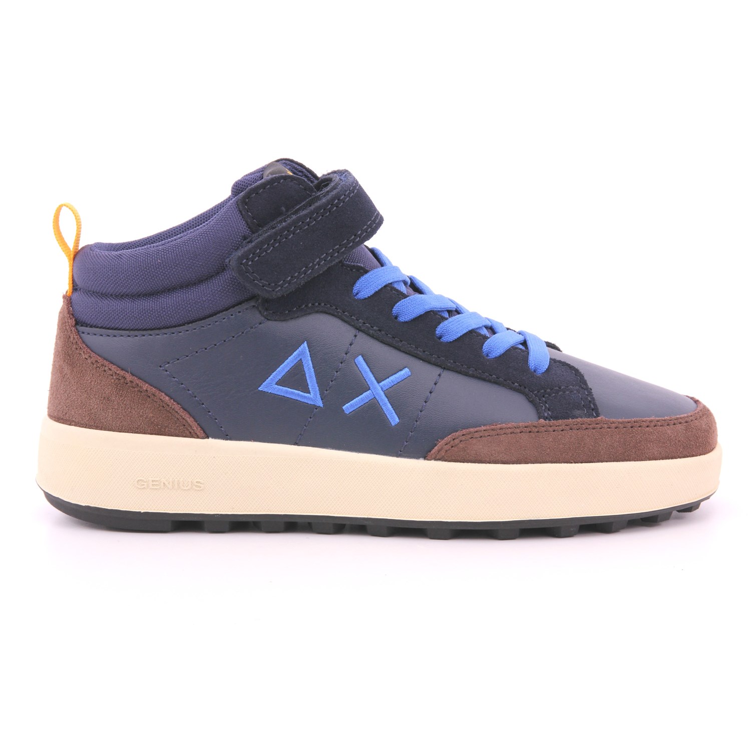 Scarpa Allacciata Sun68 Bambino Blu Scarpa Allacciata Sun68 Bambino Blu Scarpe 183 - Z44350T