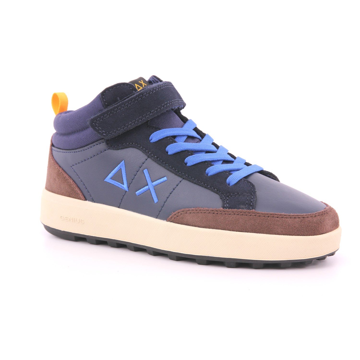 Scarpa Allacciata Sun68 Bambino Blu Scarpa Allacciata Sun68 Bambino Blu Scarpe 183 - Z44350T