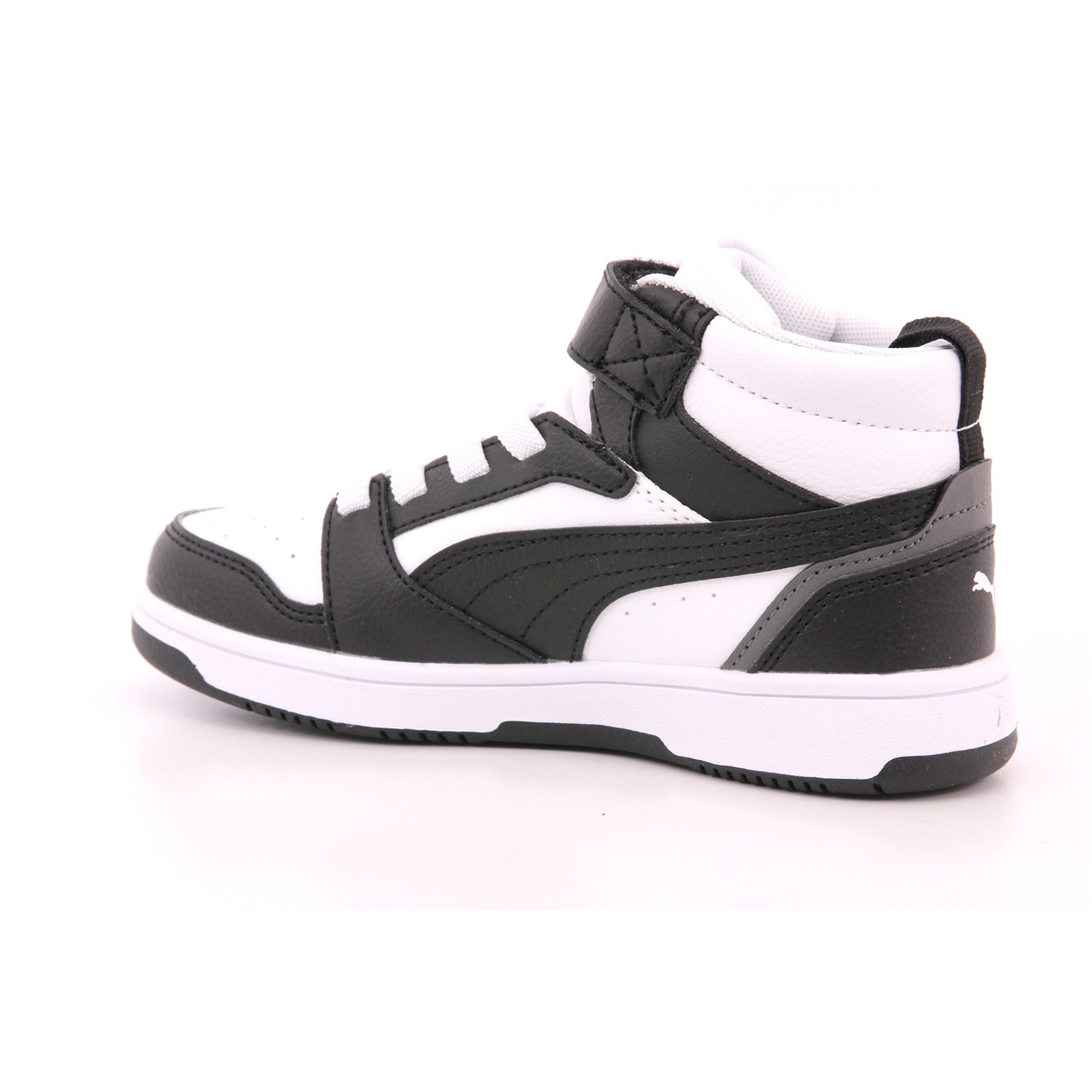 Scarpa Strappi + Elastico Puma Bambino Bianco/nero Scarpa Strappi + Elastico Puma Bambino Bianco/nero Scarpe 1418 - 39383201