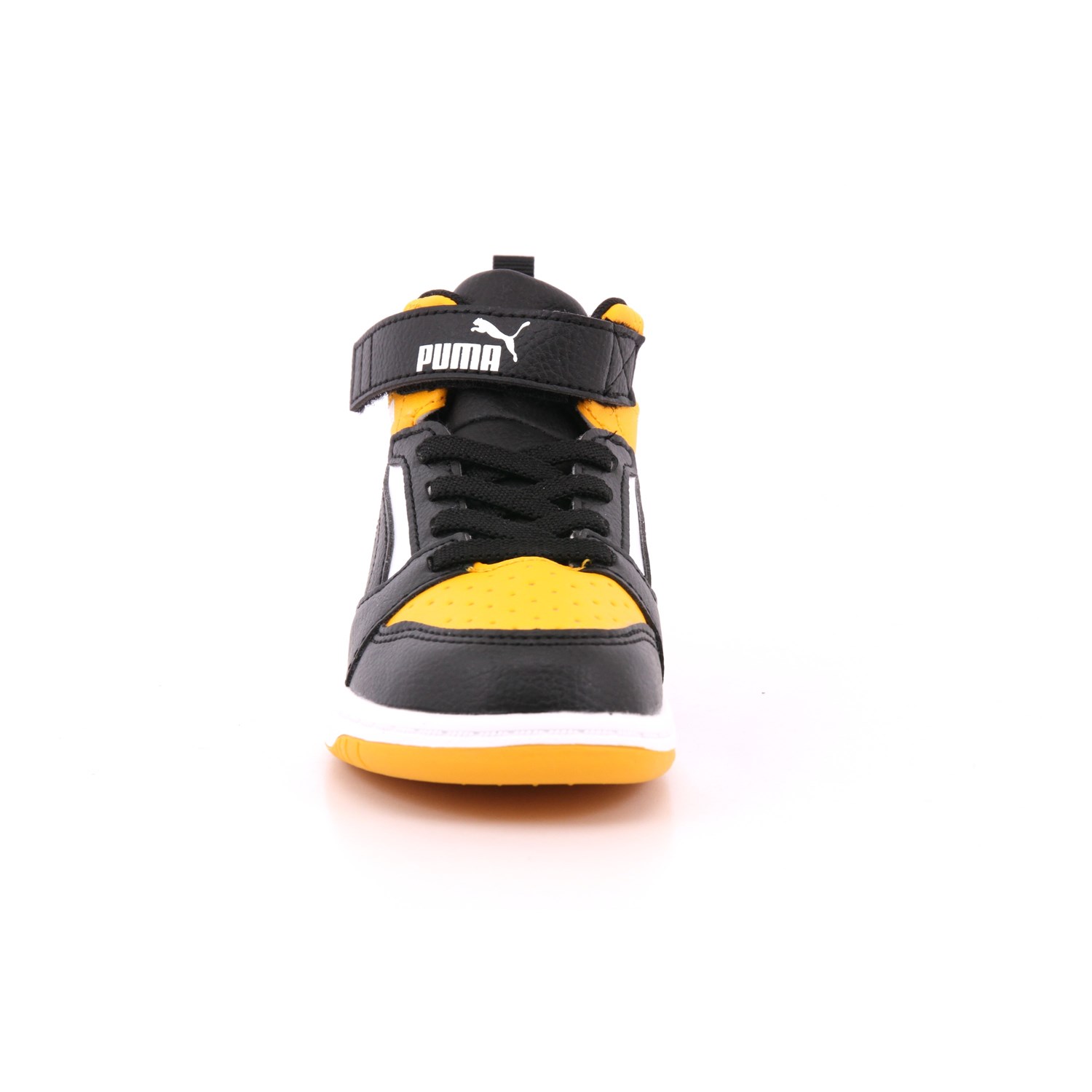 Scarpa Strappi + Elastico Puma Bambino Nero-giallo Scarpa Strappi + Elastico Puma Bambino Nero-giallo Scarpe 1423 - 39654219