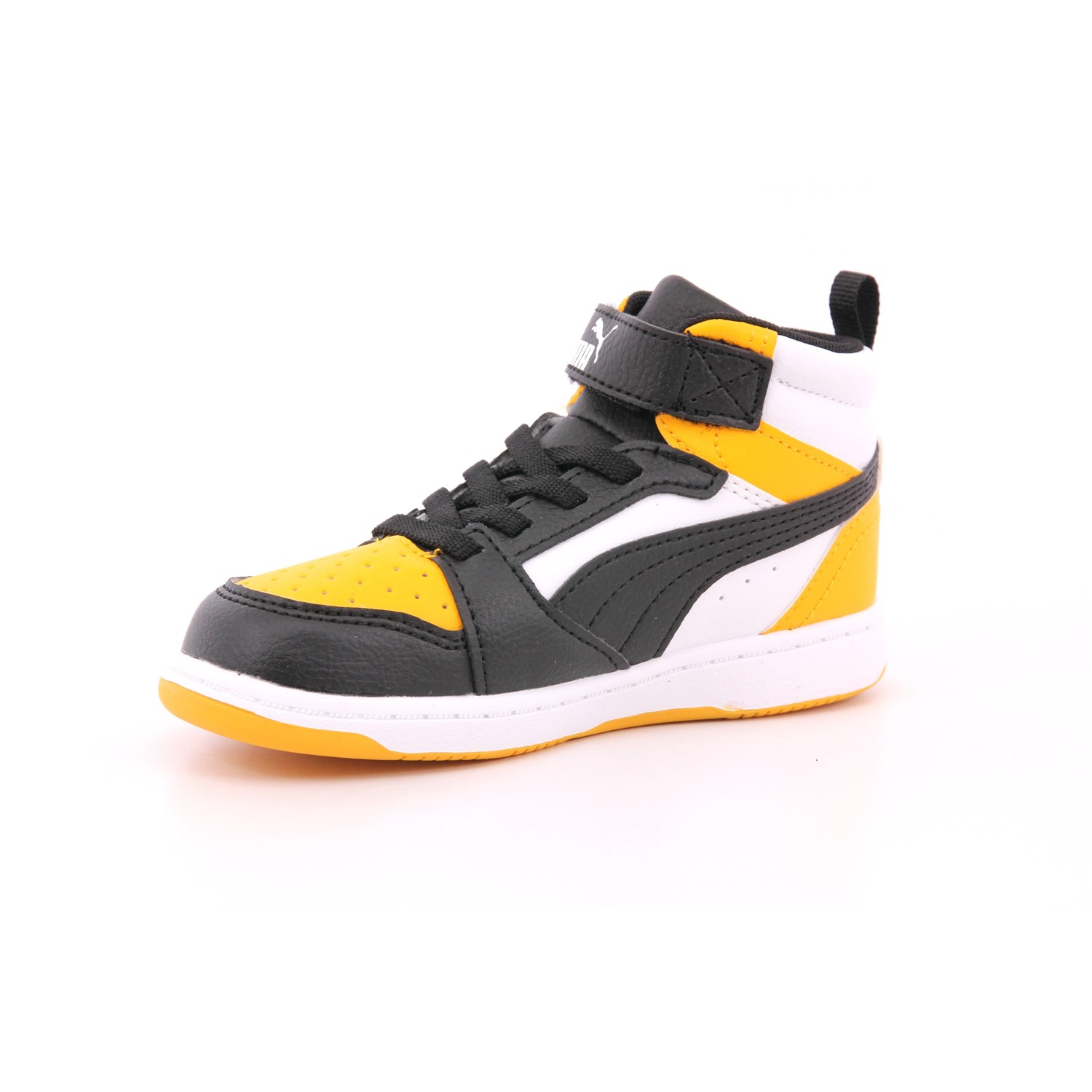 Scarpa Strappi + Elastico Puma Bambino Nero-giallo Scarpa Strappi + Elastico Puma Bambino Nero-giallo Scarpe 1423 - 39654219