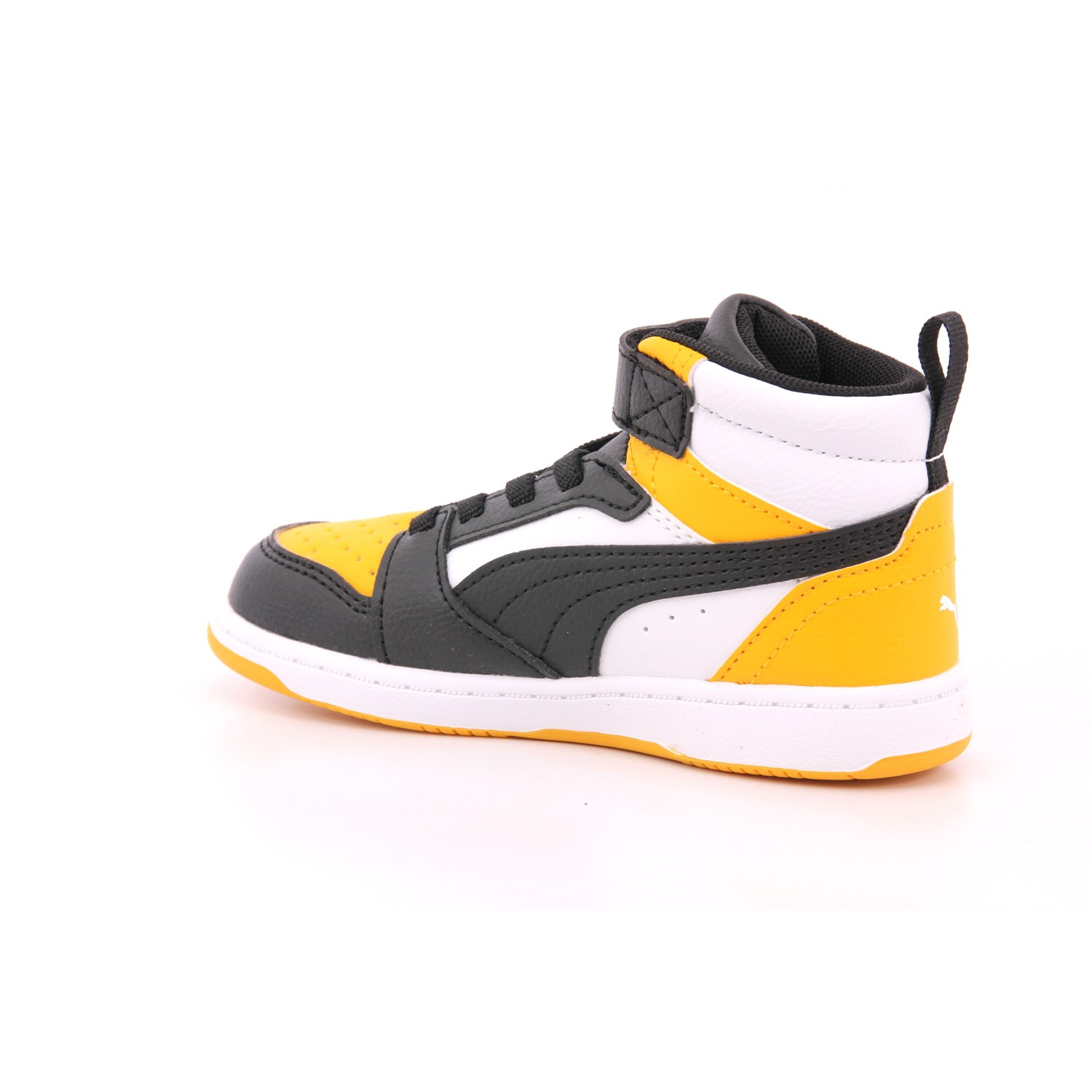 Scarpa Strappi + Elastico Puma Bambino Nero-giallo Scarpa Strappi + Elastico Puma Bambino Nero-giallo Scarpe 1423 - 39654219
