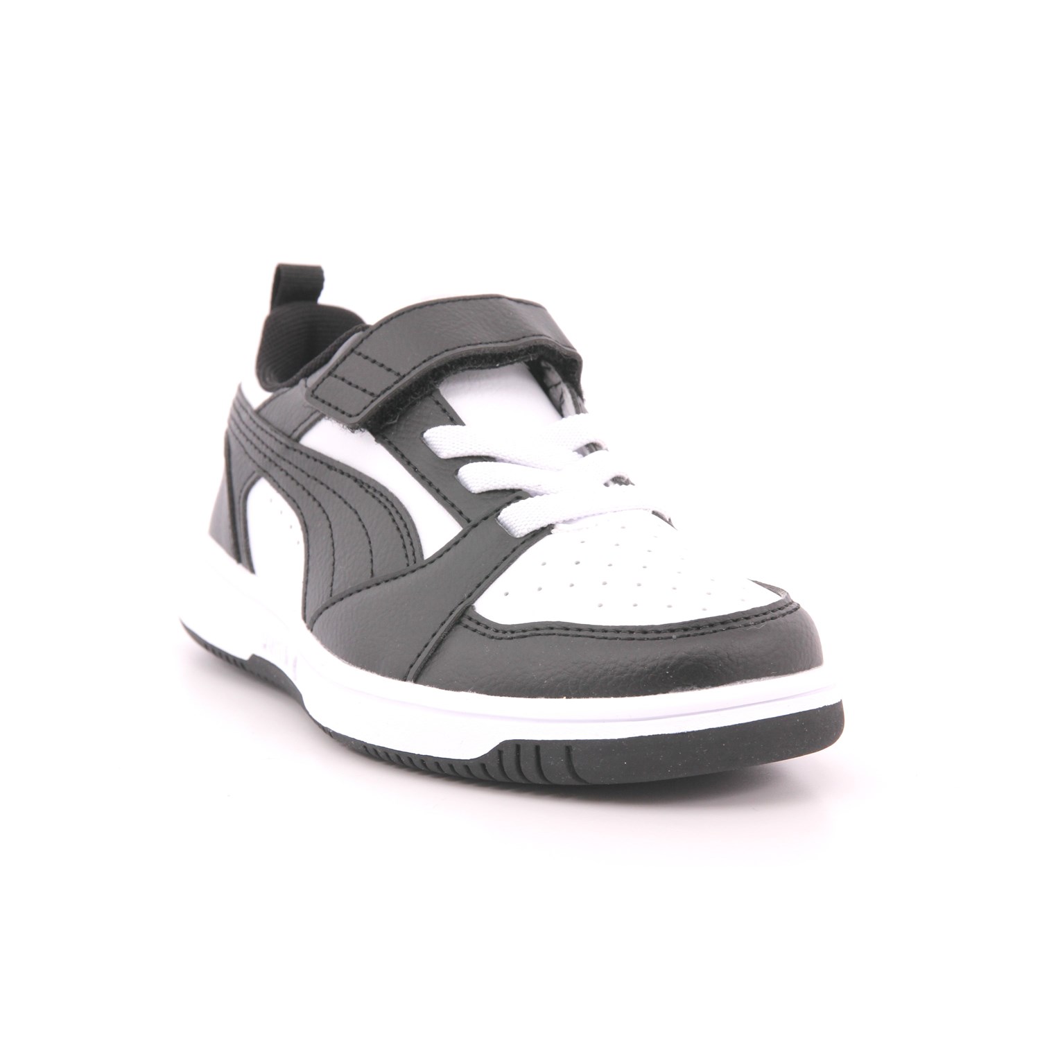 Scarpa Strappi + Elastico Puma Bambino Bianco/nero Scarpa Strappi + Elastico Puma Bambino Bianco/nero Scarpe 1424 - 39741901