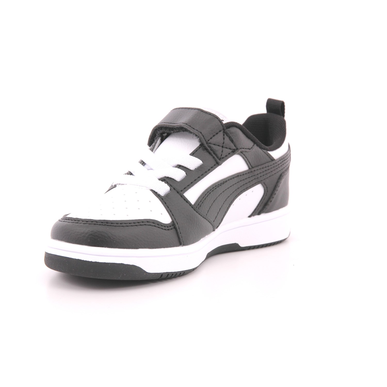 Scarpa Strappi + Elastico Puma Bambino Bianco/nero Scarpa Strappi + Elastico Puma Bambino Bianco/nero Scarpe 1424 - 39741901